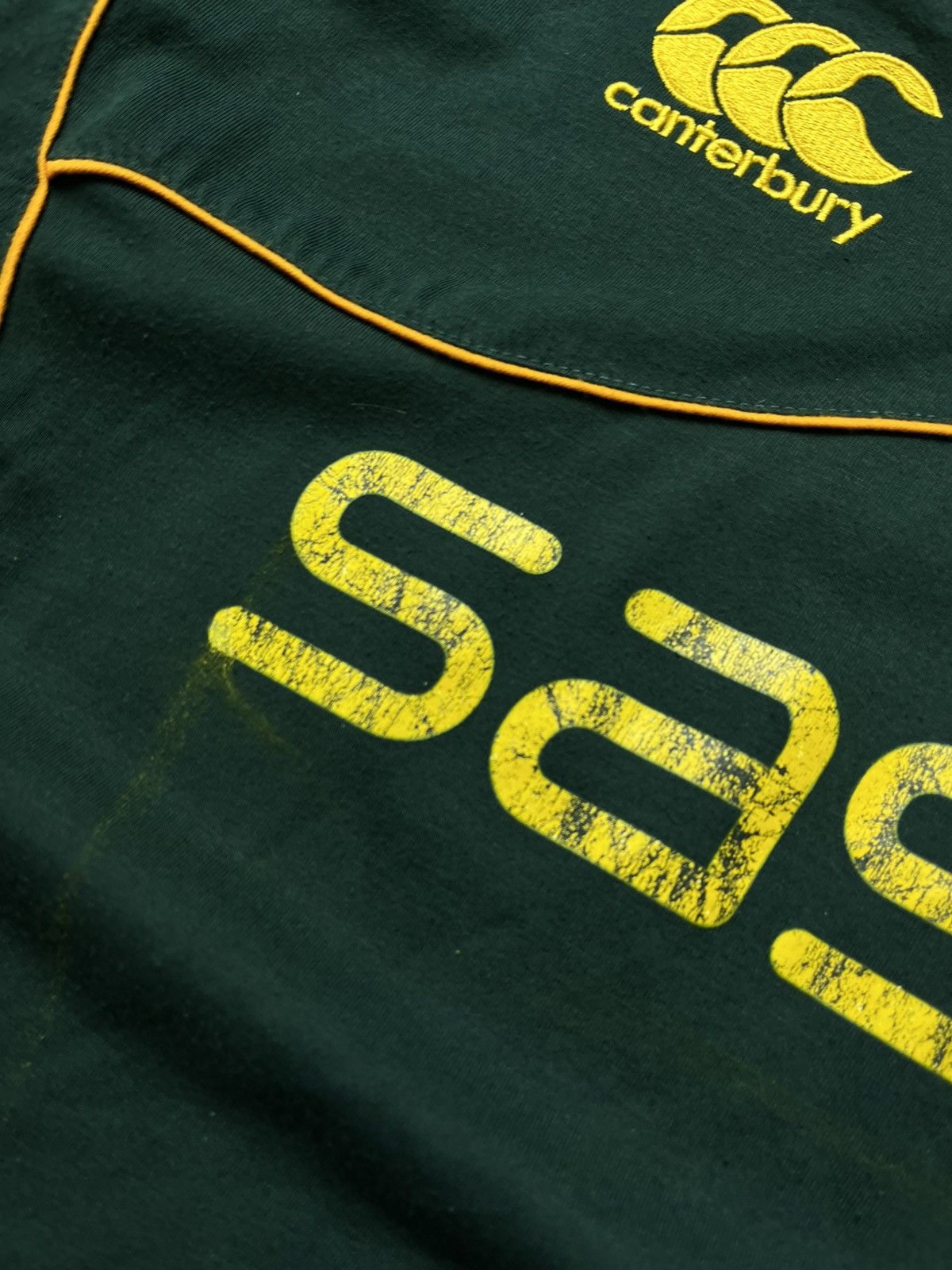 Other SOUTH AFRICA Canterbury Home Rugby Jersey 2007 Union SASOL Size US L / EU 52-54 / 3 - 10 Thumbnail