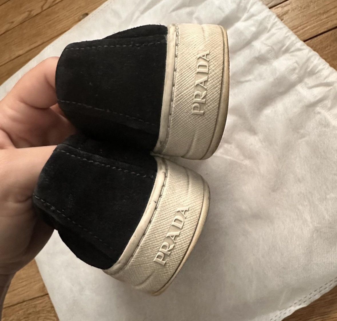 Prada Prada sport suede shoes Size US 7.5 / IT 37.5 - 5 Thumbnail