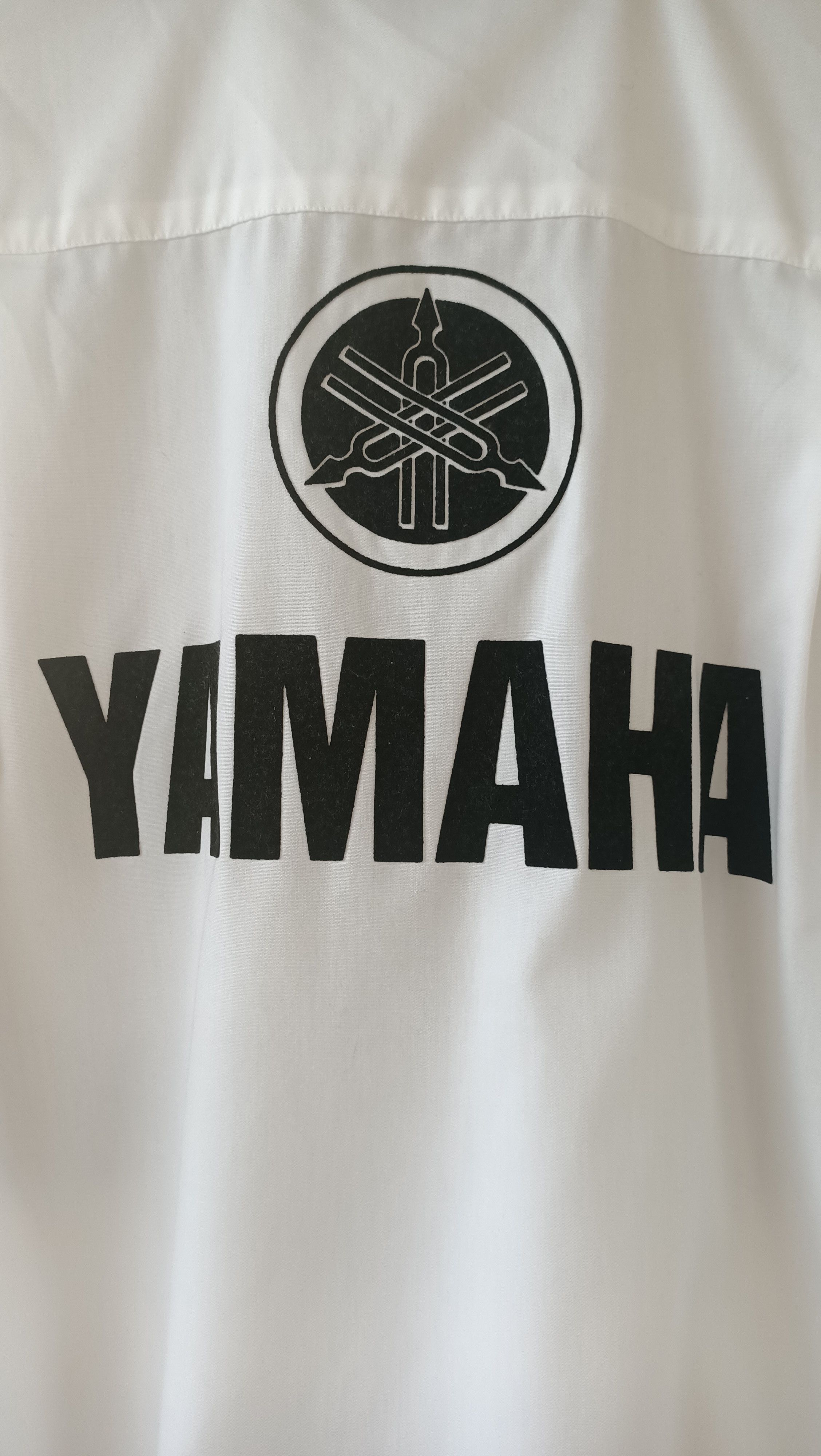 Yamaha Vintage Yamaha up button shirt Big back print Size US L / EU 52-54 / 3 - 3 Thumbnail