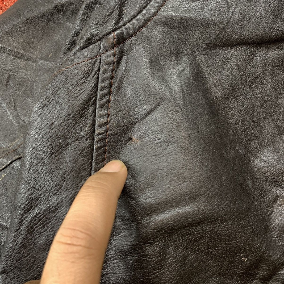 Other ANTESCO LEATHER JACKET Size US L / EU 52-54 / 3 - 8 Thumbnail