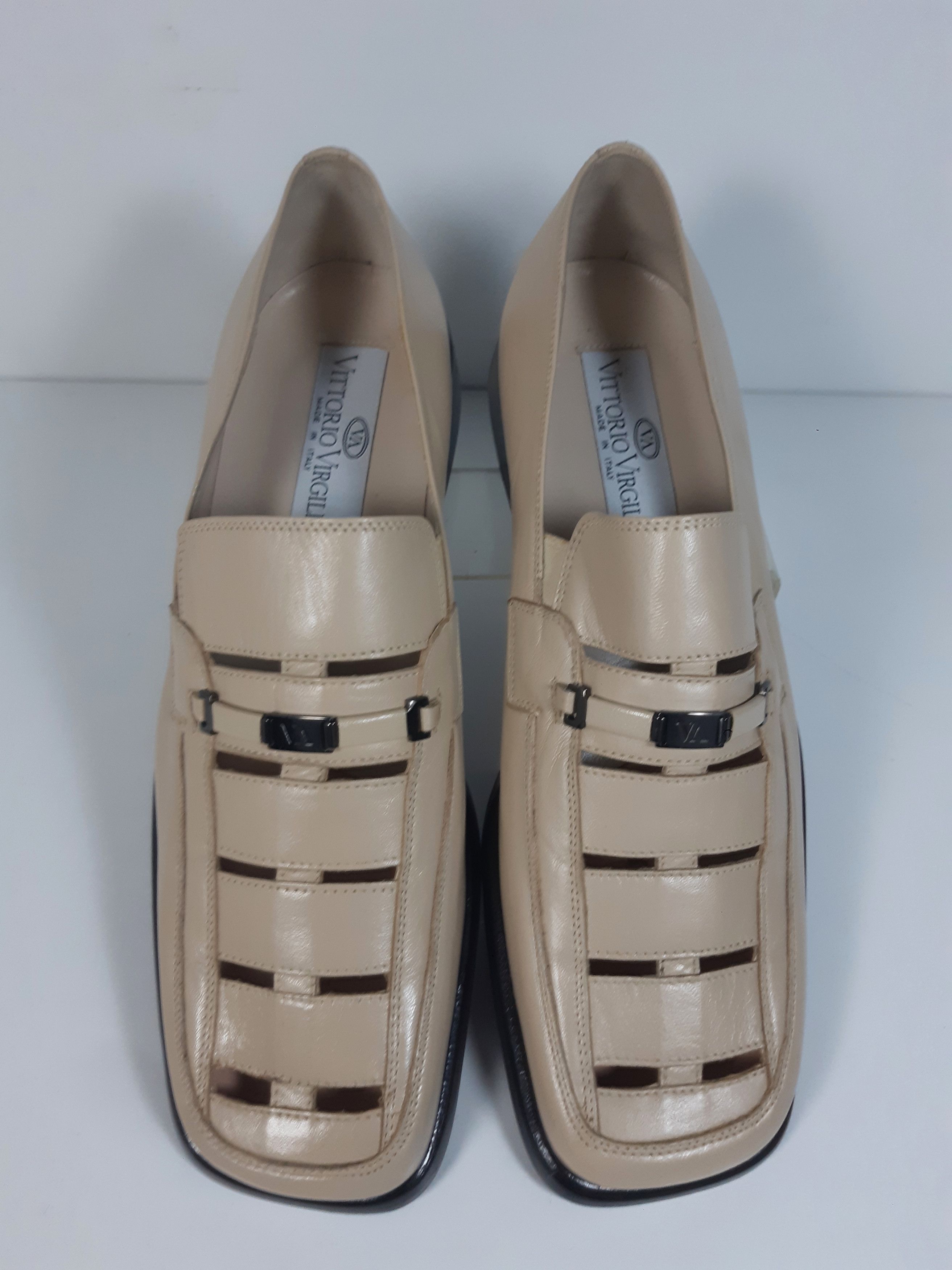 Other VITTORIO VIRGILI Italy Leather Shoes size eu43/44 NWT Size US 11 / EU 44 - 7 Thumbnail
