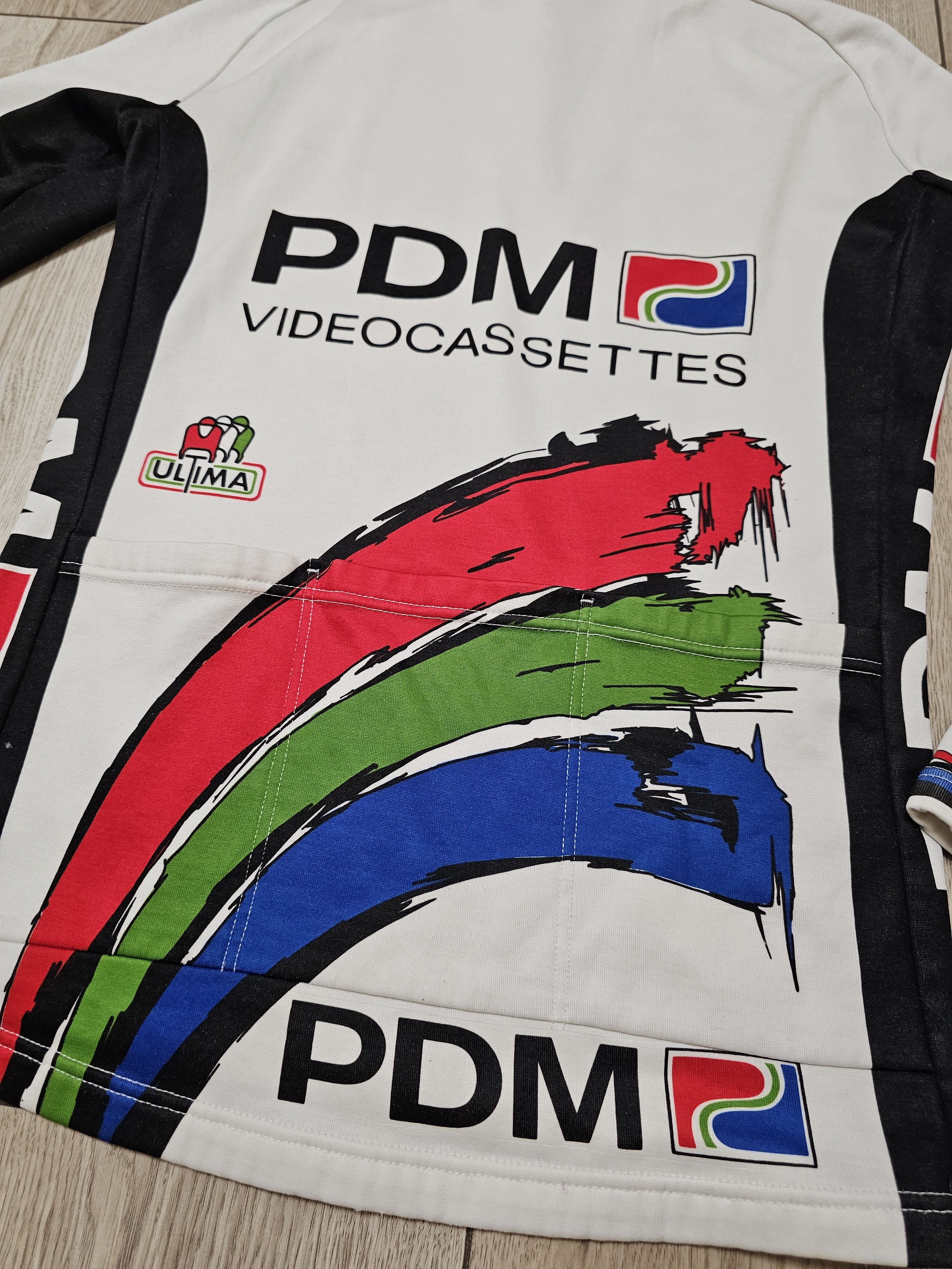 Vintage PDM TEAM CYCLING JERSEY VINTAGE 90s PDM ULTIMA CYCLING Size US S / EU 44-46 / 1 - 5 Thumbnail
