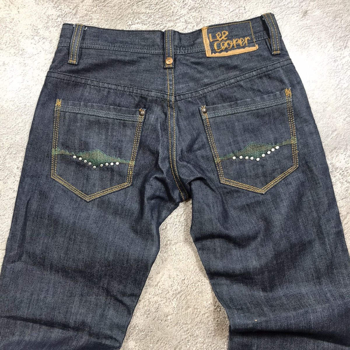 Vintage Vintage Lee Cooper Japan Baggy Jeans Indigo Skater Faded 29 Size US 29 - 5 Thumbnail