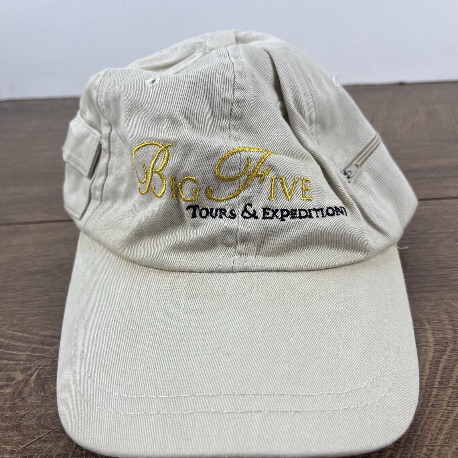 Other Big Five Hat Tours Expeditions Hat Brown Cap Adjustable Brow Size ONE SIZE - 5 Thumbnail