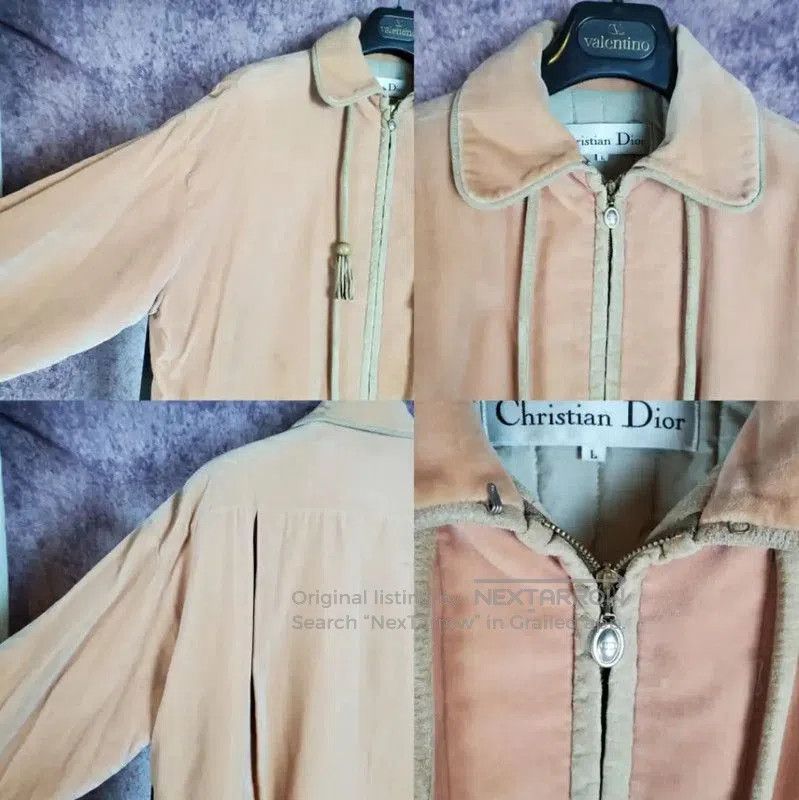 Dior Dior Orange Cotton Long Jacket for Women . Size L / US 10 / IT 46 - 6 Thumbnail