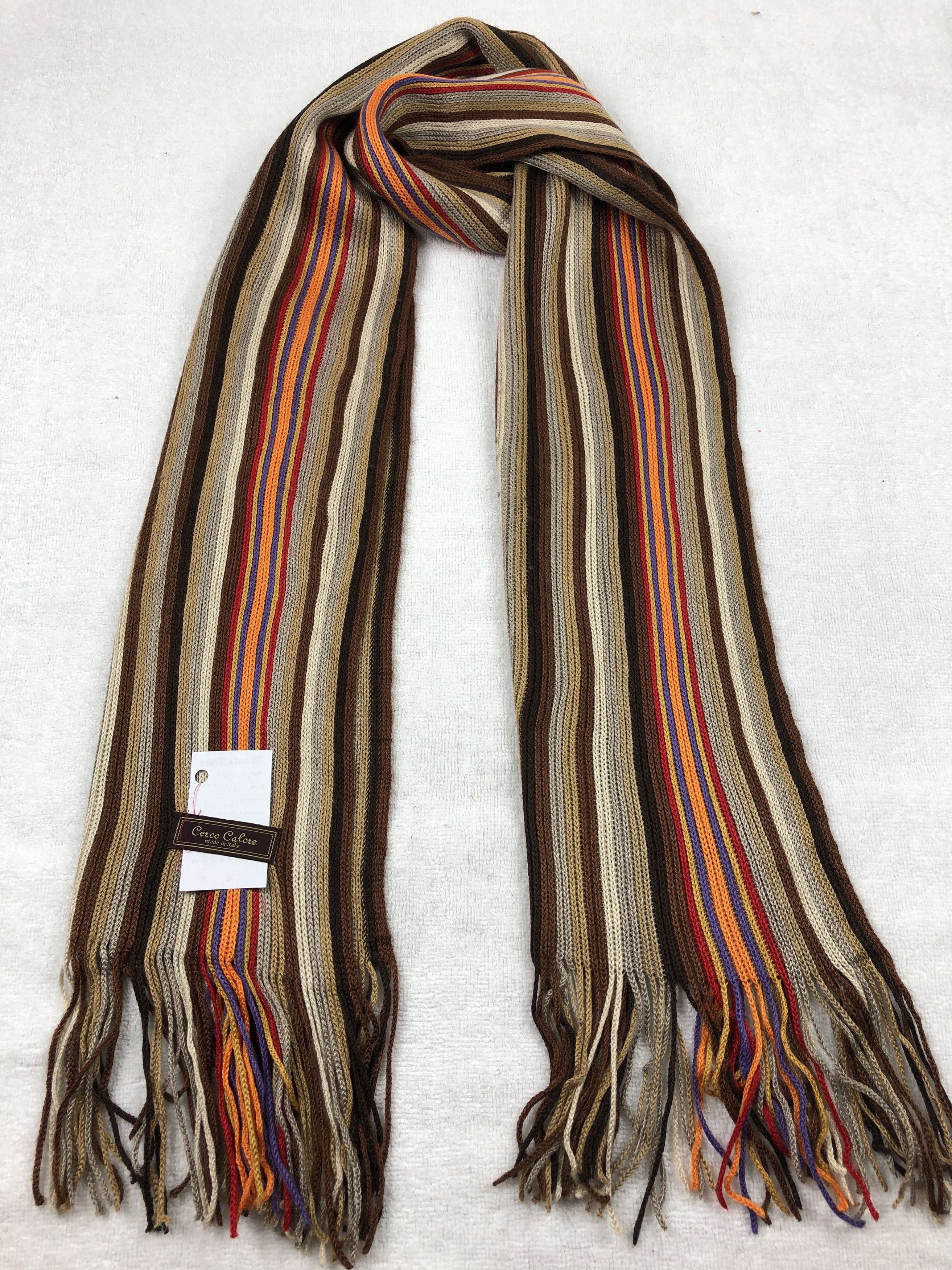 Vintage Cerco Calore Scarf / Muffler / Neckwear Size ONE SIZE - 1 Thumbnail