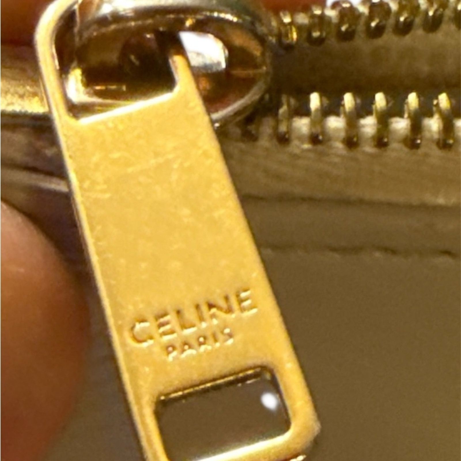 Celine Céline Paris White Leather Cardholder with Zip Coin Pouch Size ONE SIZE - 4 Thumbnail