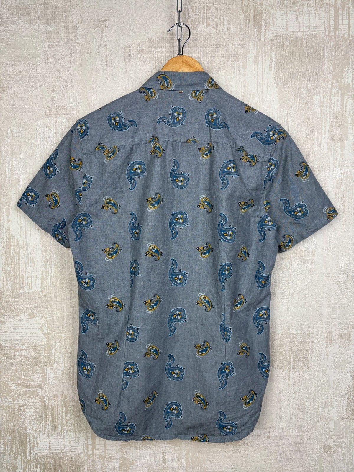 Pretty Green Pretty Green Paisley Short Sleeve Shirt Size M Size US M / EU 48-50 / 2 - 15 Thumbnail