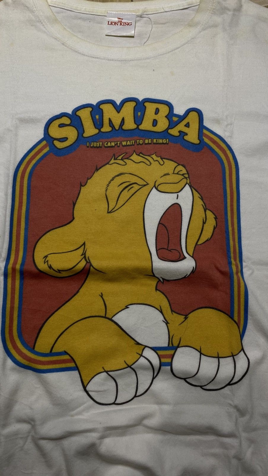 Other Simba - I Just Can't Wait To Be King Movie Tee Size US L / EU 52-54 / 3 - 3 Thumbnail