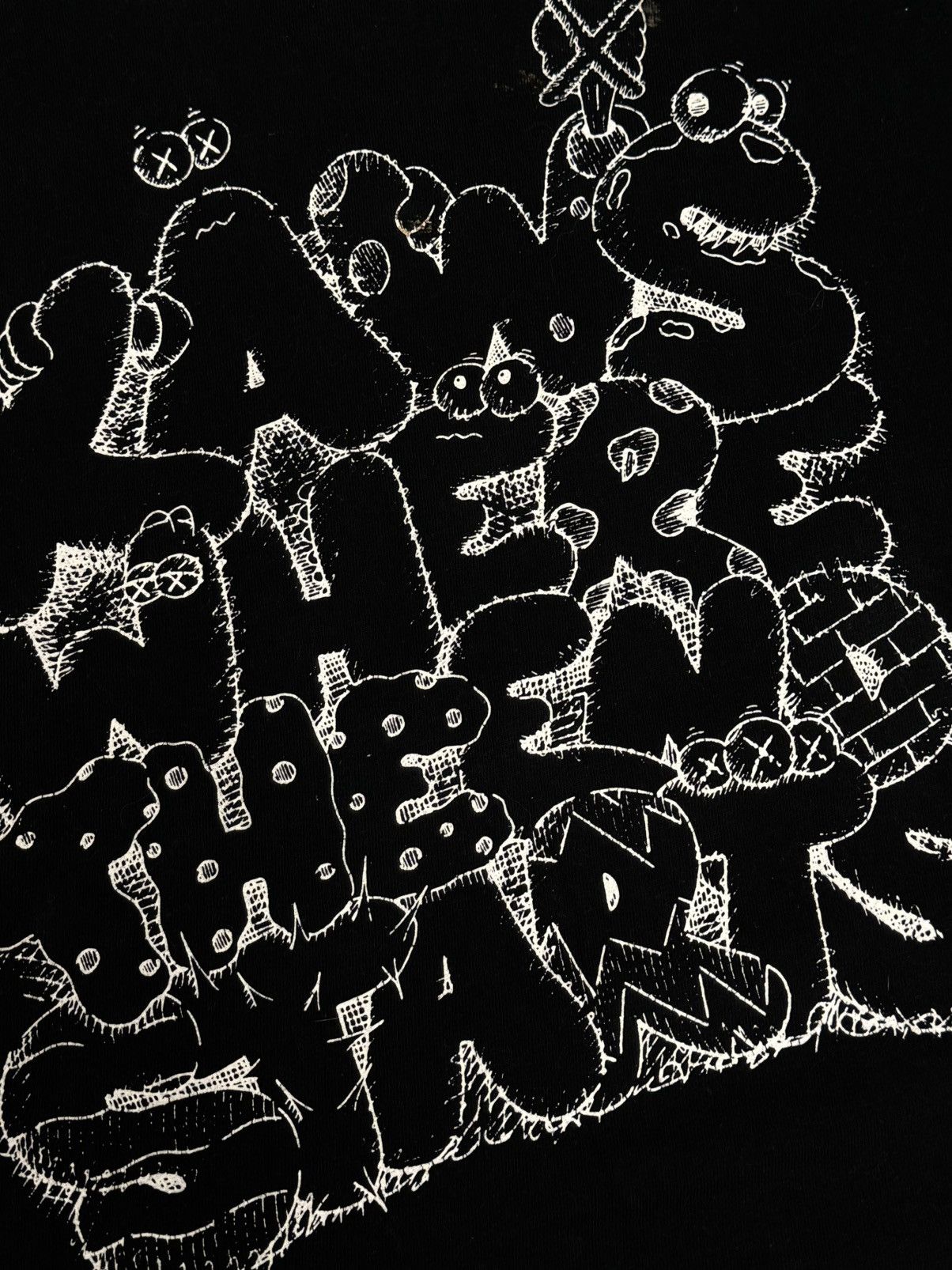 Kaws RARE Kaws x The Modern "The End Starts" Black Tee Large XX Size US L / EU 52-54 / 3 - 2 Thumbnail