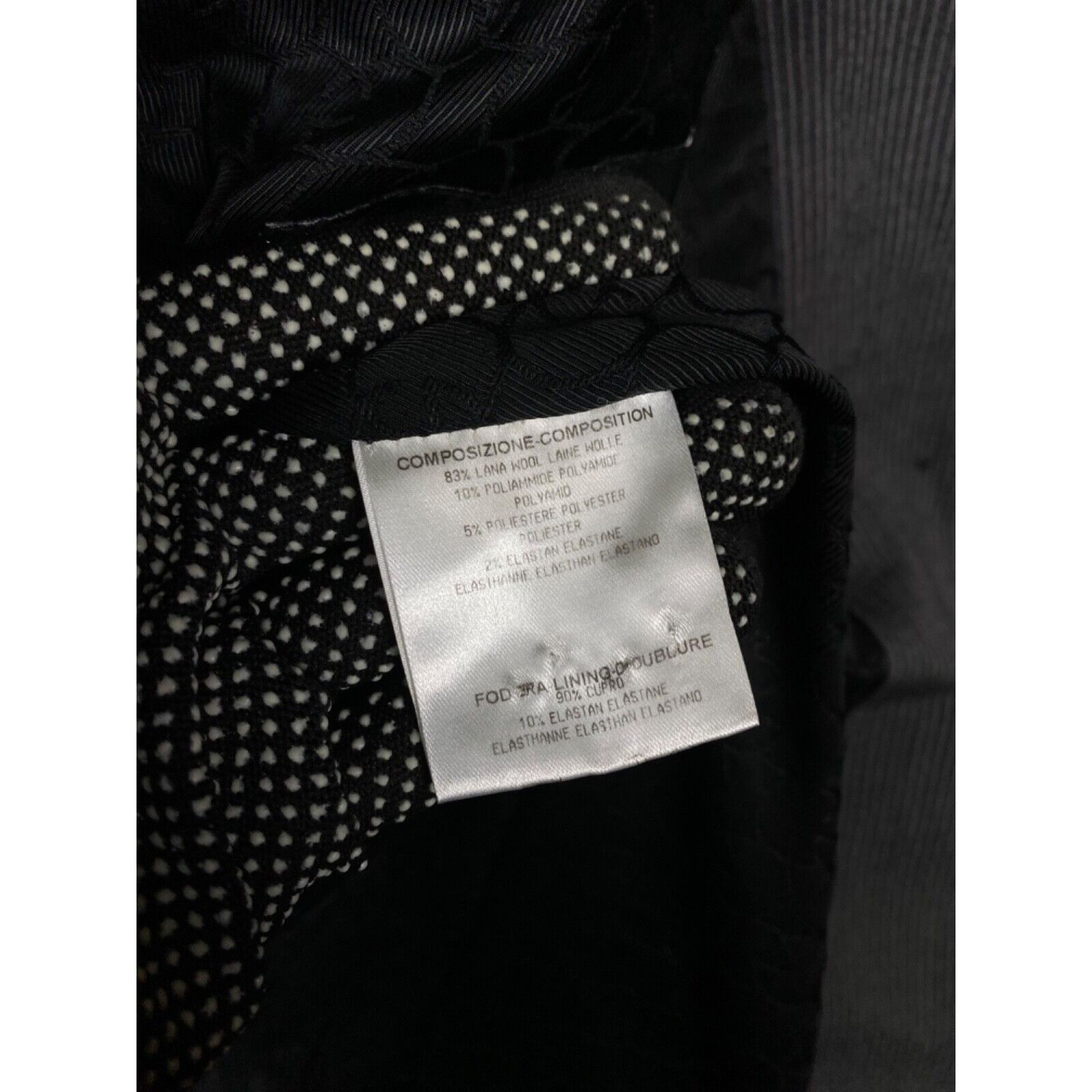 Gucci Gucci Women's Gray Wool Striped Blazer Sportcoat Jacket Size Size L / US 10 / IT 46 - 12 Thumbnail
