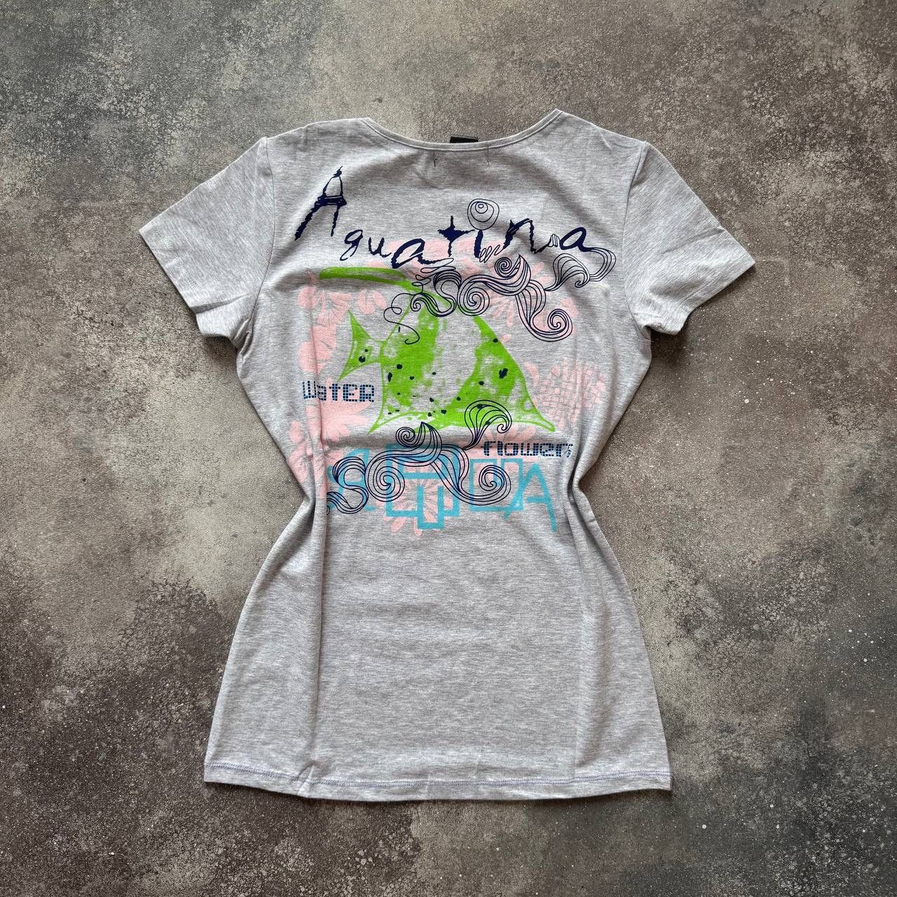 20471120 Fashion Girl Print Y2K Era Vintage Glam T-Shirt Size S / US 4 / IT 40 - 2 Thumbnail