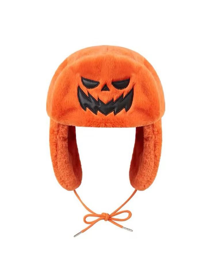 Other Ushanka Hat Orange Cap Trapper Size ONE SIZE - 1 Thumbnail