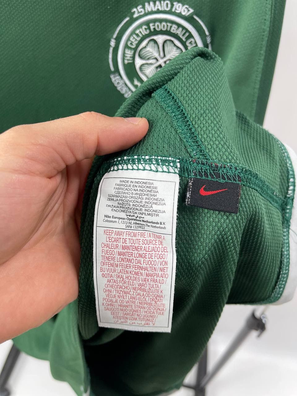Nike CELTIC 2007 2008 AWAY SHIRT FOOTBALL JERSEY NIKE SIZE XL Size US XL / EU 56 / 4 - 7 Thumbnail
