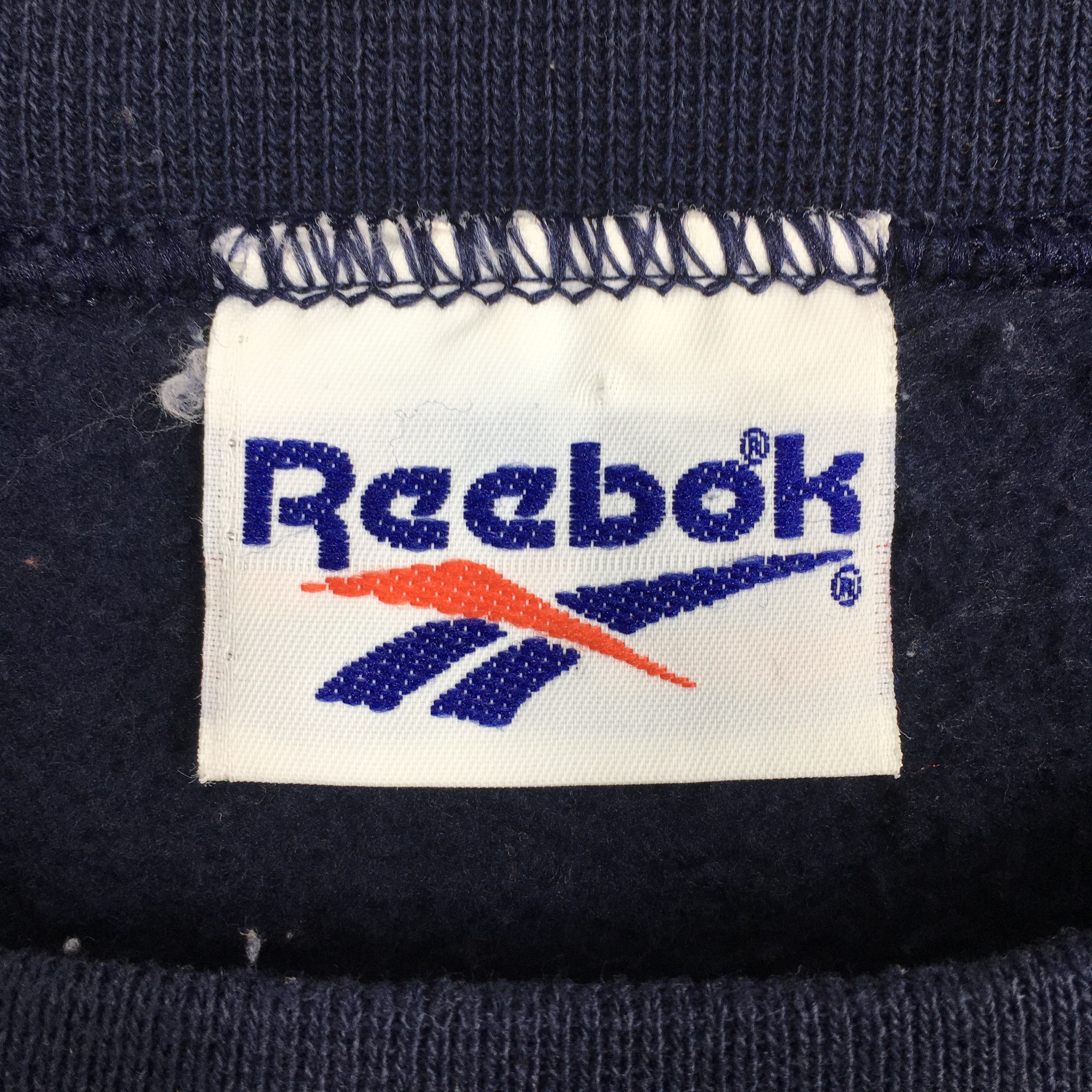 Reebok Vintage 90's Reebok England Blue Sweatshirt XLarge Size US XL / EU 56 / 4 - 5 Thumbnail