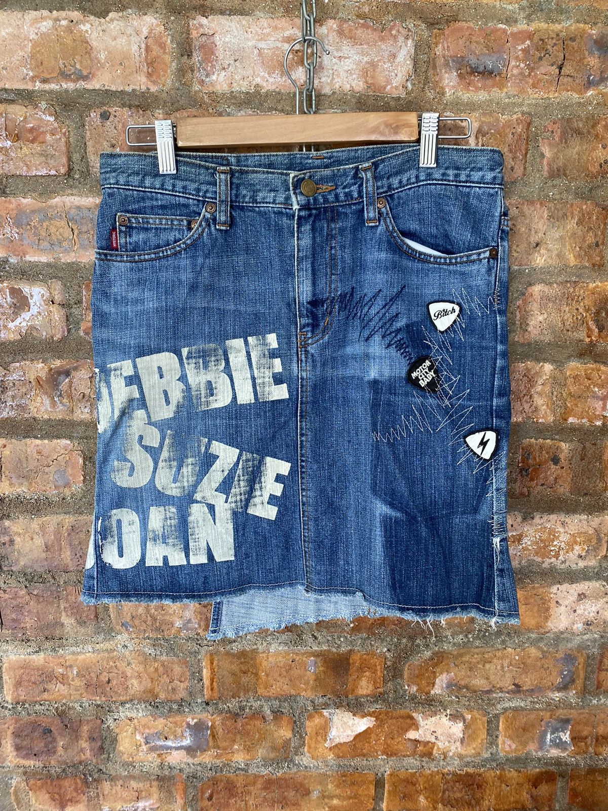 Hysteric Glamour 1990s Hysteric Glamour Denim Musical and punk Size 31" - 2 Thumbnail