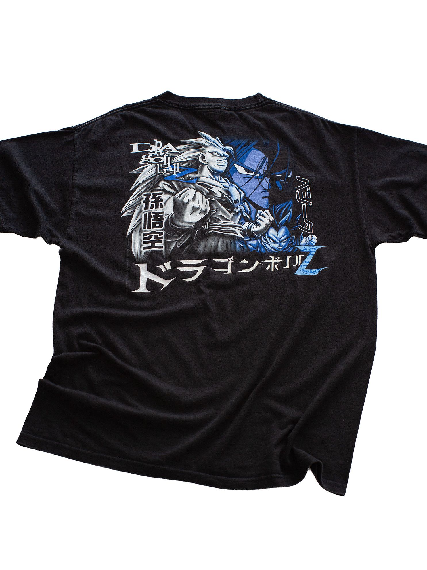 Japanese Brand Vintage 2001 Dragon Ball Z Son Goku SS3 Anime T-Shirt Size US L / EU 52-54 / 3 - 1 Thumbnail