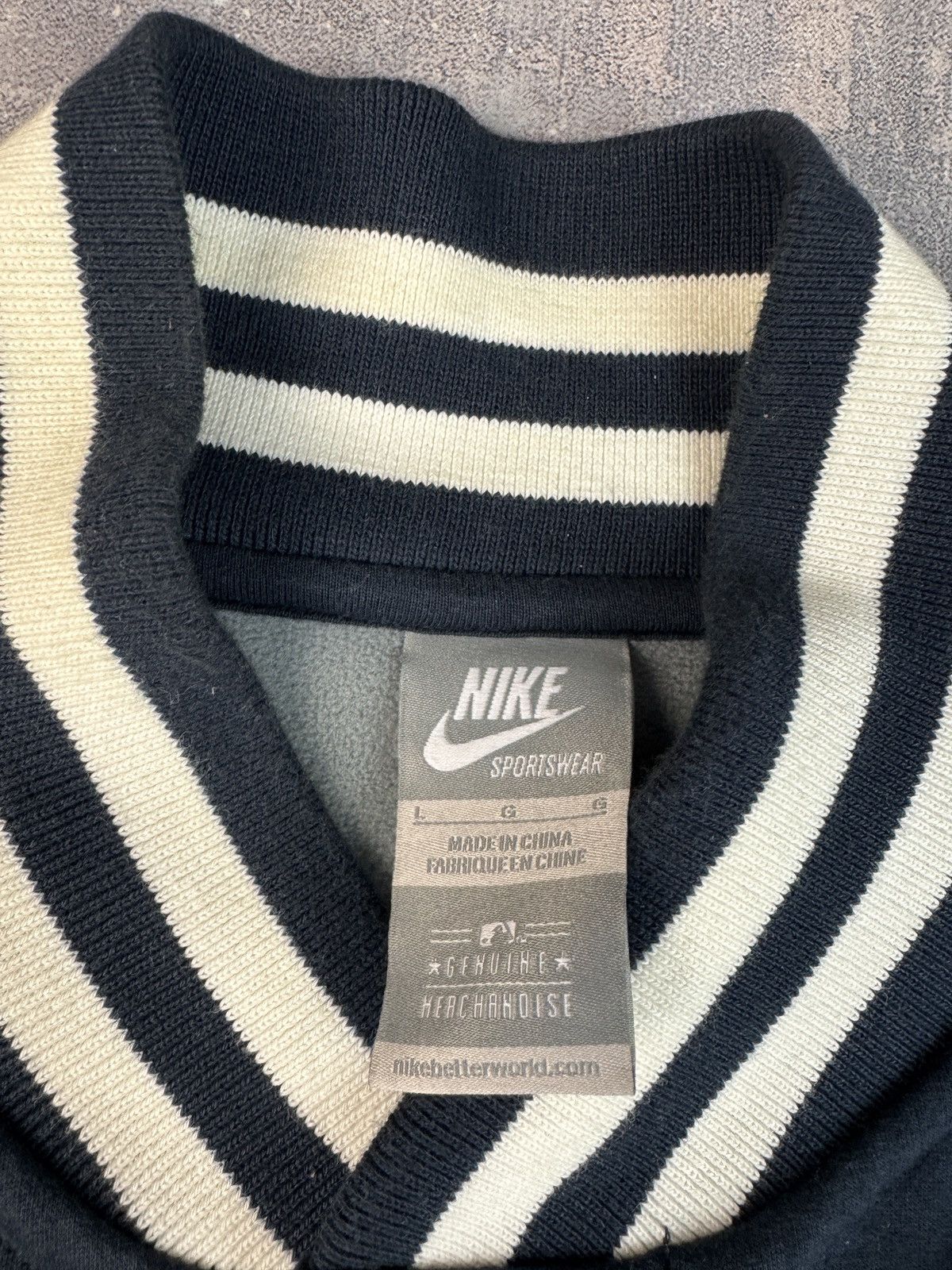 Nike Vintage Nike New York Yankees Bomber L Size US L / EU 52-54 / 3 - 3 Thumbnail