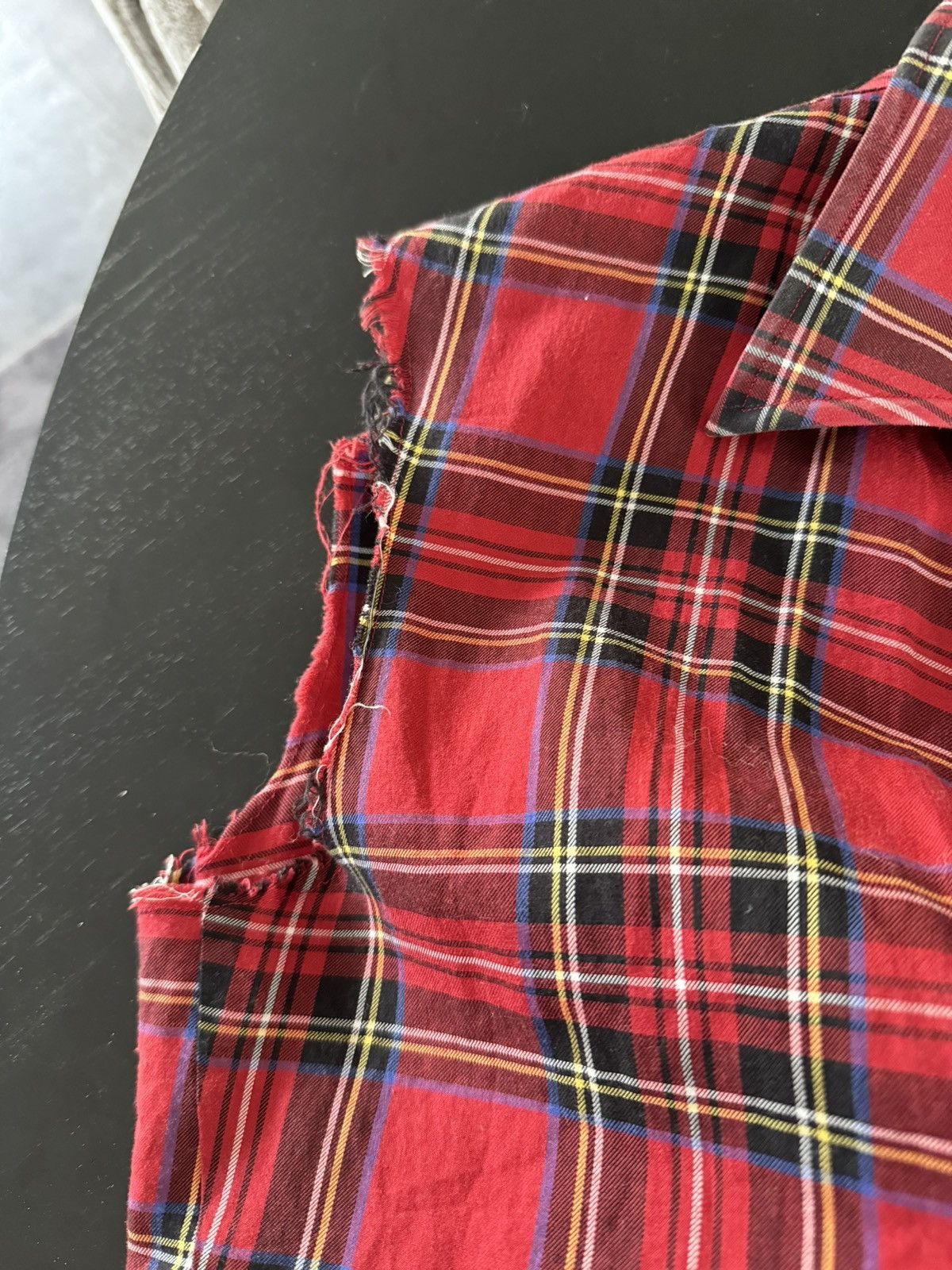 Number (N)ine Number Nine plaid vest Size US S / EU 44-46 / 1 - 7 Thumbnail