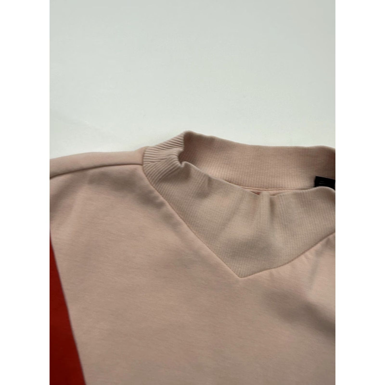 Scotch & Soda Scotch & Soda Dress Womens Small Colorblock Mock Neck Long Sleeve Sweatshirt Shift Casual Knits Multicolor Womens Small Pullover Size S / US 4 / IT 40 - 7 Thumbnail