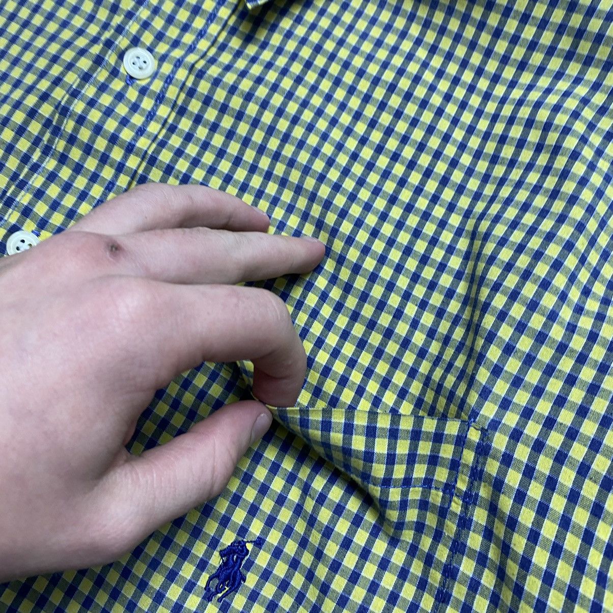 Vintage Vintage Polo Ralph Lauren Small Logo y2k shirt Size US L / EU 52-54 / 3 - 5 Thumbnail