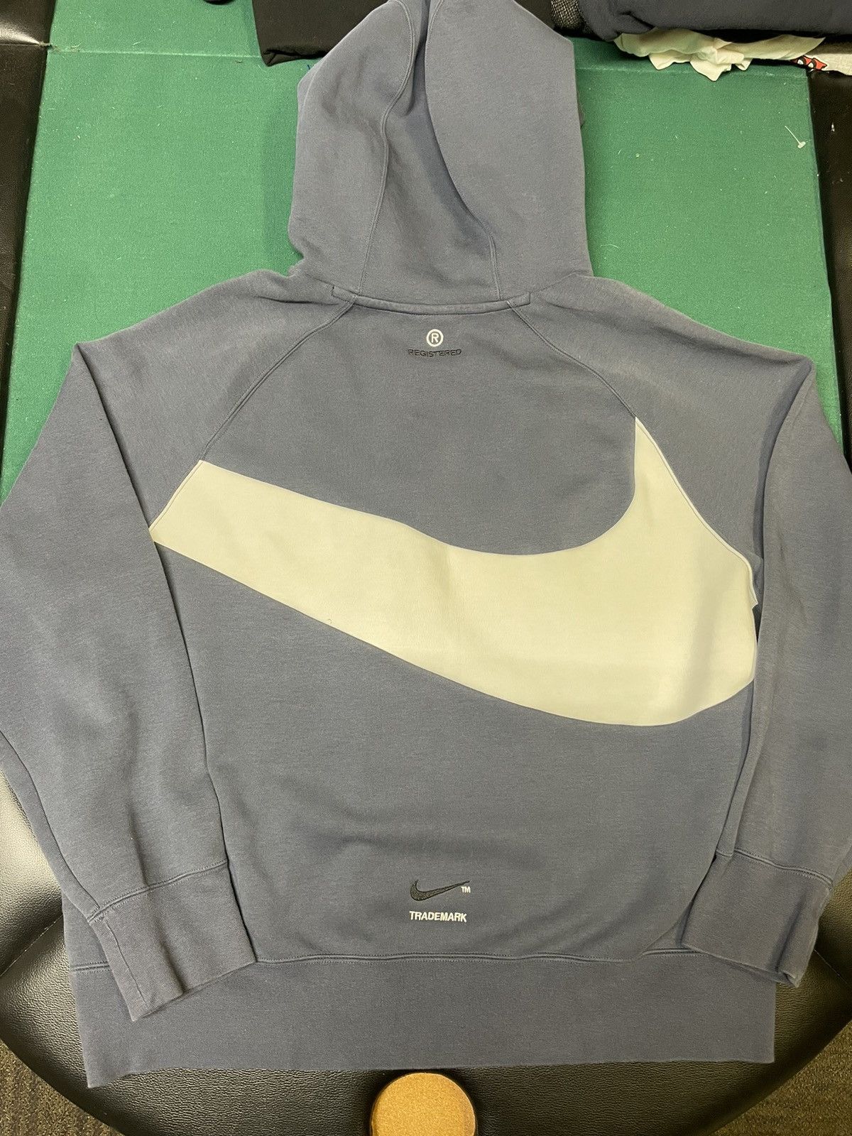 Nike Nike “Trademark Registered” Oversized Swoosh Hoodie / XL Size US XL / EU 56 / 4 - 3 Thumbnail