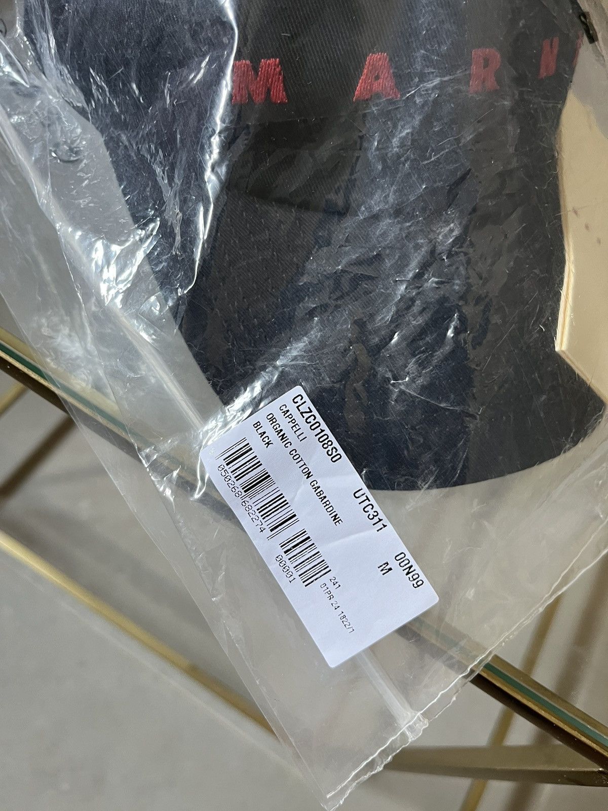 Marni MARNI cotton gabardine logo cap Size ONE SIZE - 19 Thumbnail