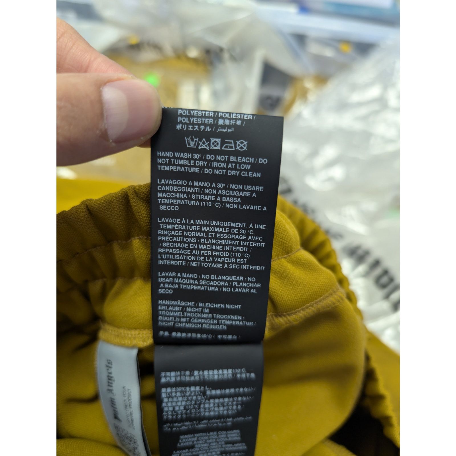 Palm Angels o1rshd1 Q:2 / Classic Logo Track Pants in Golden Brown Size US 34 / EU 50 - 17 Thumbnail