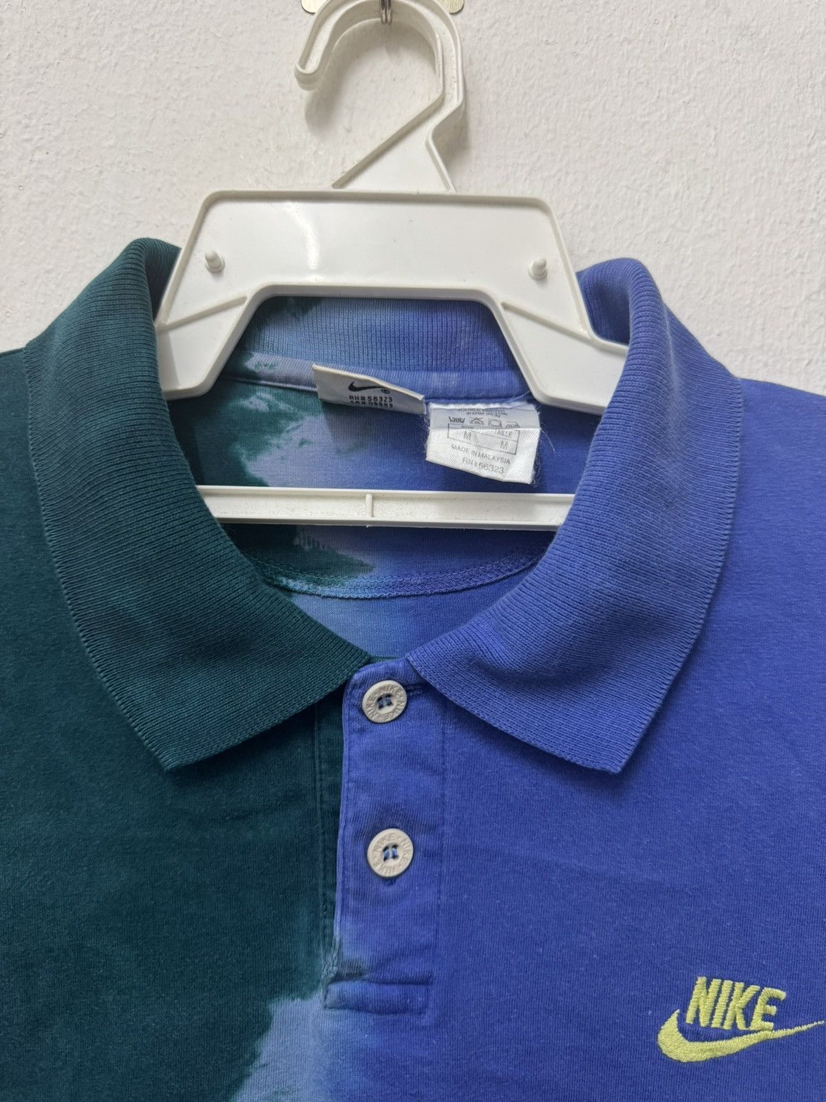 Nike Vintage Nike Tiger Challage Court Polo 2 Tone Shirt Size US L / EU 52-54 / 3 - 5 Thumbnail