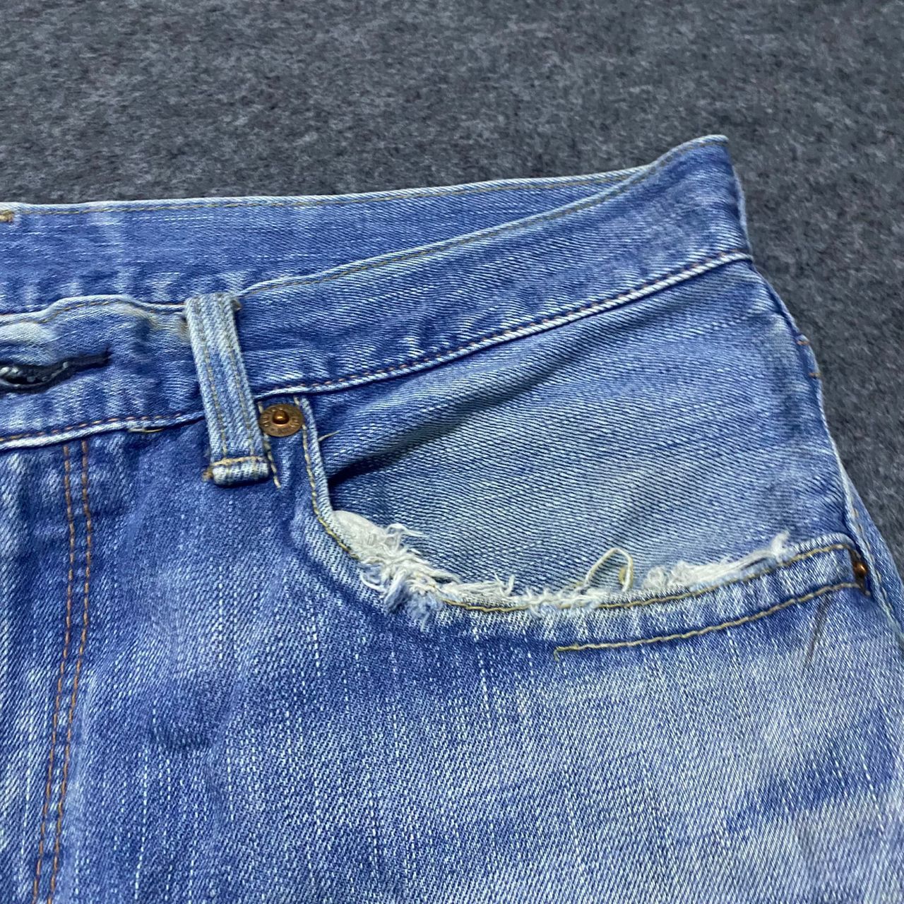 If Six Was Nine 💥Best Offer💥Vintage Edwin ED Selvegde Distressed Denim Size US 36 / EU 52 - 8 Thumbnail
