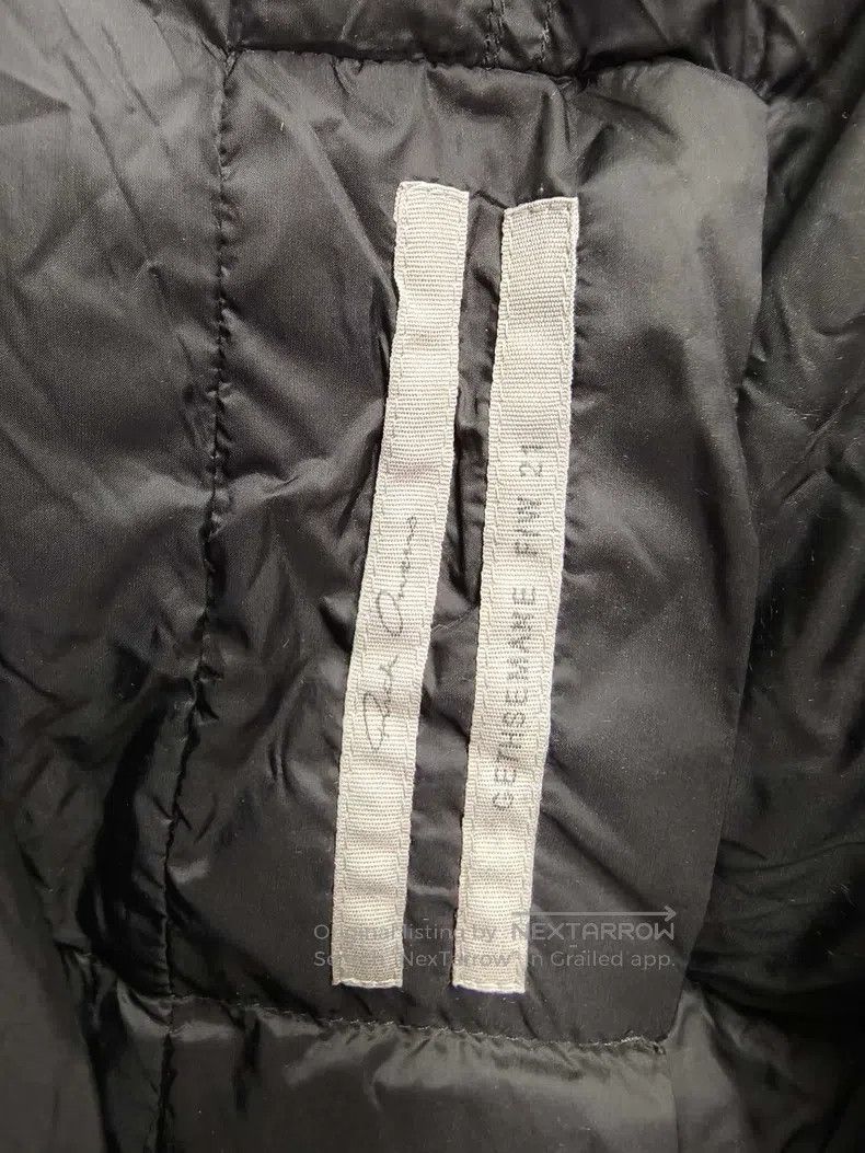 Rick Owens Rick Owens SS22 Scarf Neck Quilted Jacket Size US M / EU 48-50 / 2 - 8 Thumbnail