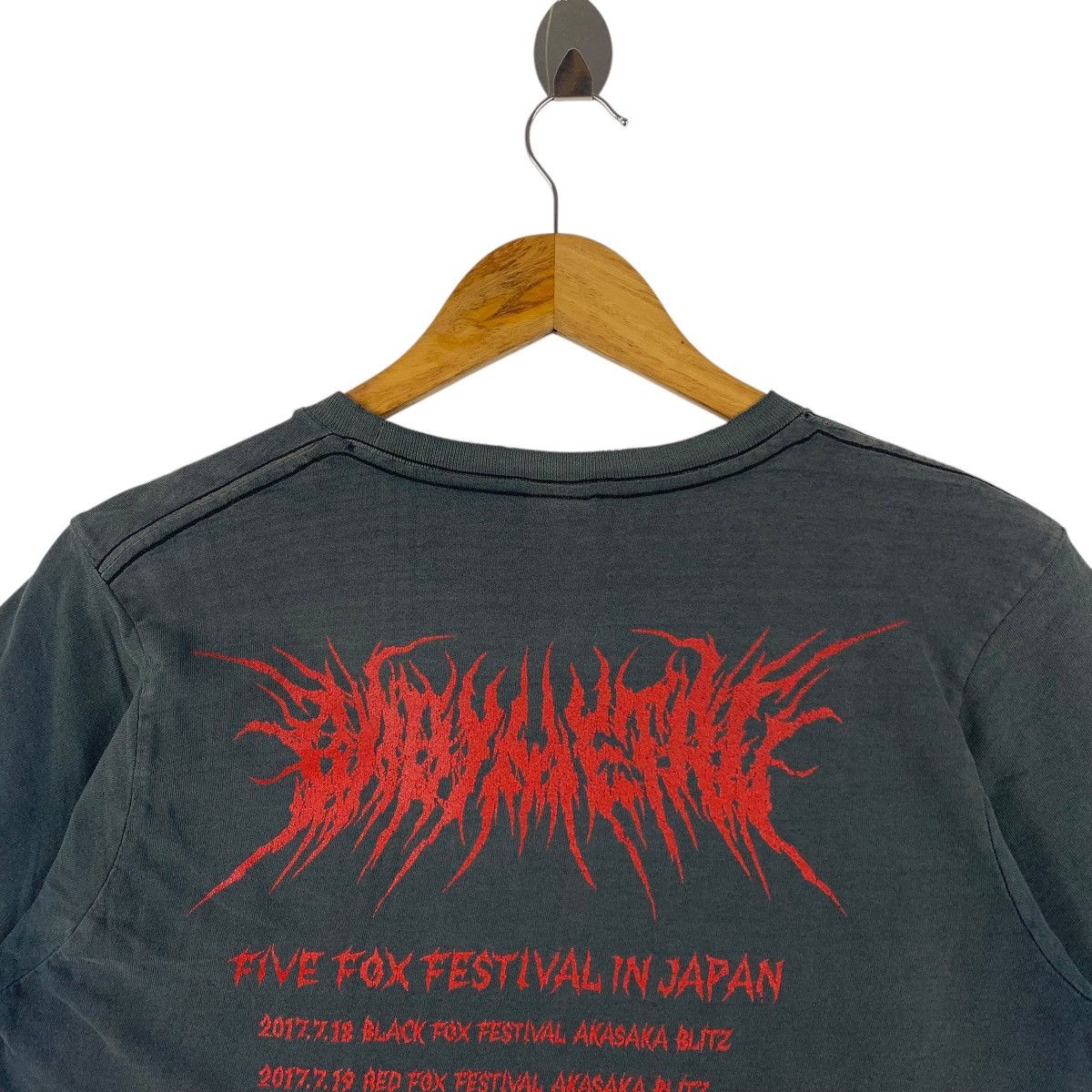 Band Tees × Japanese Brand × Vintage Vintage Distressed BABY METAL Japanese band tee Size US M / EU 48-50 / 2 - 9 Thumbnail