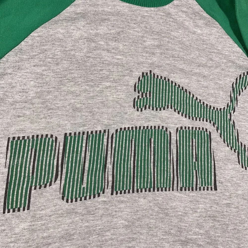 Puma Vintage 90’s PUMA Crewneck Sweatshirt Boxy Big Logo Rare Size US XL / EU 56 / 4 - 5 Thumbnail