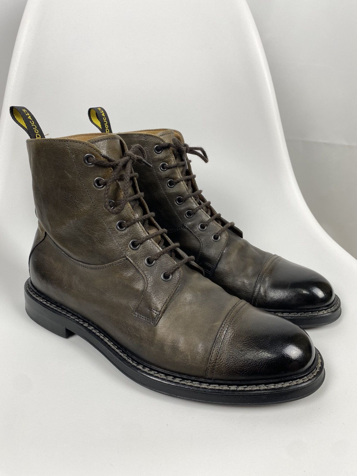 Doucal's Doucal’s Genuine Leather Boots Mens size 40 Handmade Size US 7 / EU 40 - 1 Thumbnail