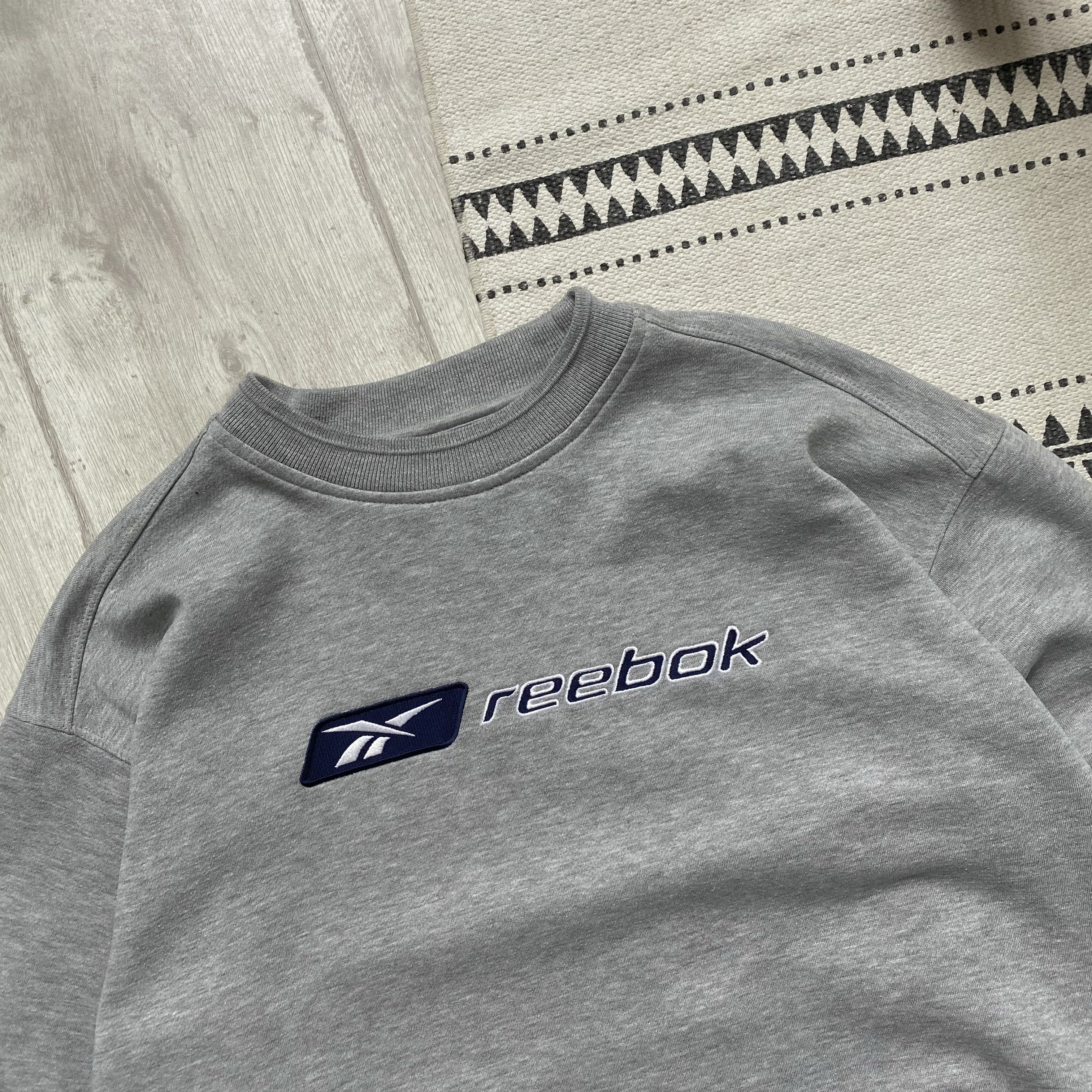 Reebok 🔷Vintage 90s Reebok Sweatshirt Centr logo Y2k Size US S / EU 44-46 / 1 - 3 Thumbnail