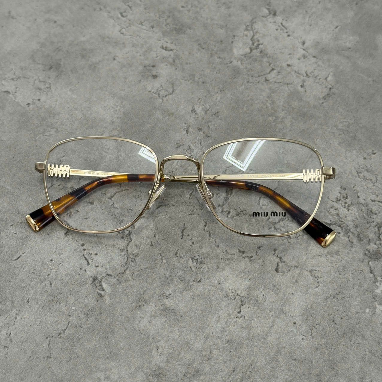 Miu Miu MIU MIU MU 50WV ZVN1O1 Glasses Size ONE SIZE - 3 Thumbnail