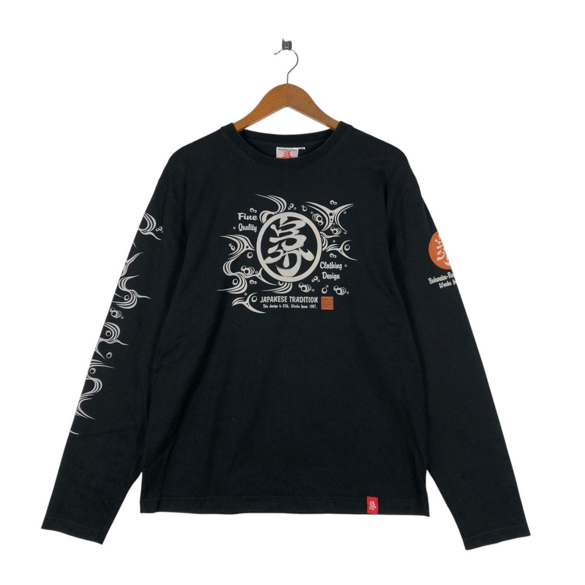 Japanese Brand Bakuretsu-Ranman-Musume Japanese Traditional Longsleeve Size US S / EU 44-46 / 1 - 1 Thumbnail