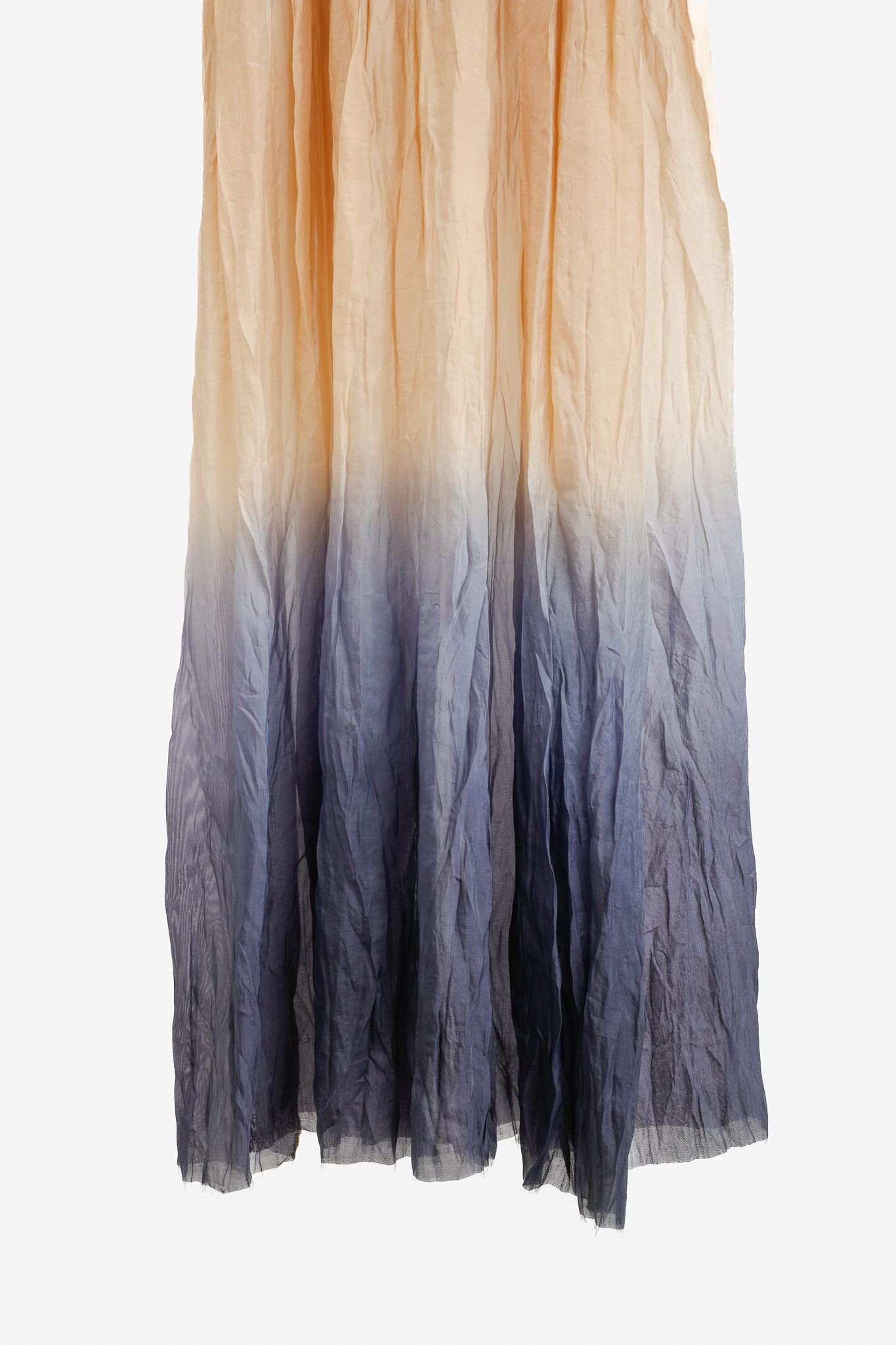 Other Crea Concept Tan & Navy Ombre Convertible Midi Dress Size S / US 4 / IT 40 - 8 Thumbnail