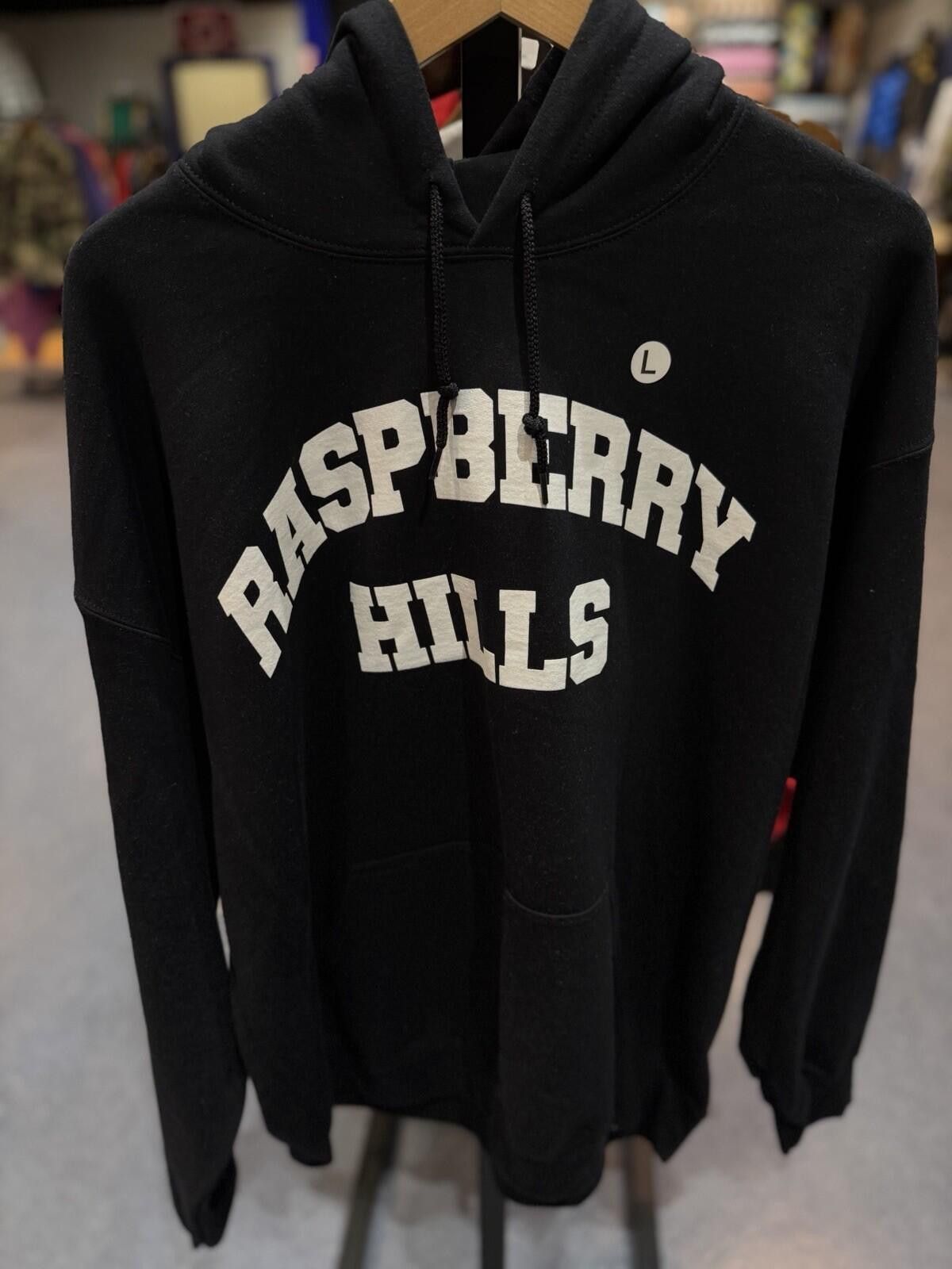 Other Raspberry Hills Black Cotton Fleece Pullover Hoodie Large Size US L / EU 52-54 / 3 - 1 Thumbnail