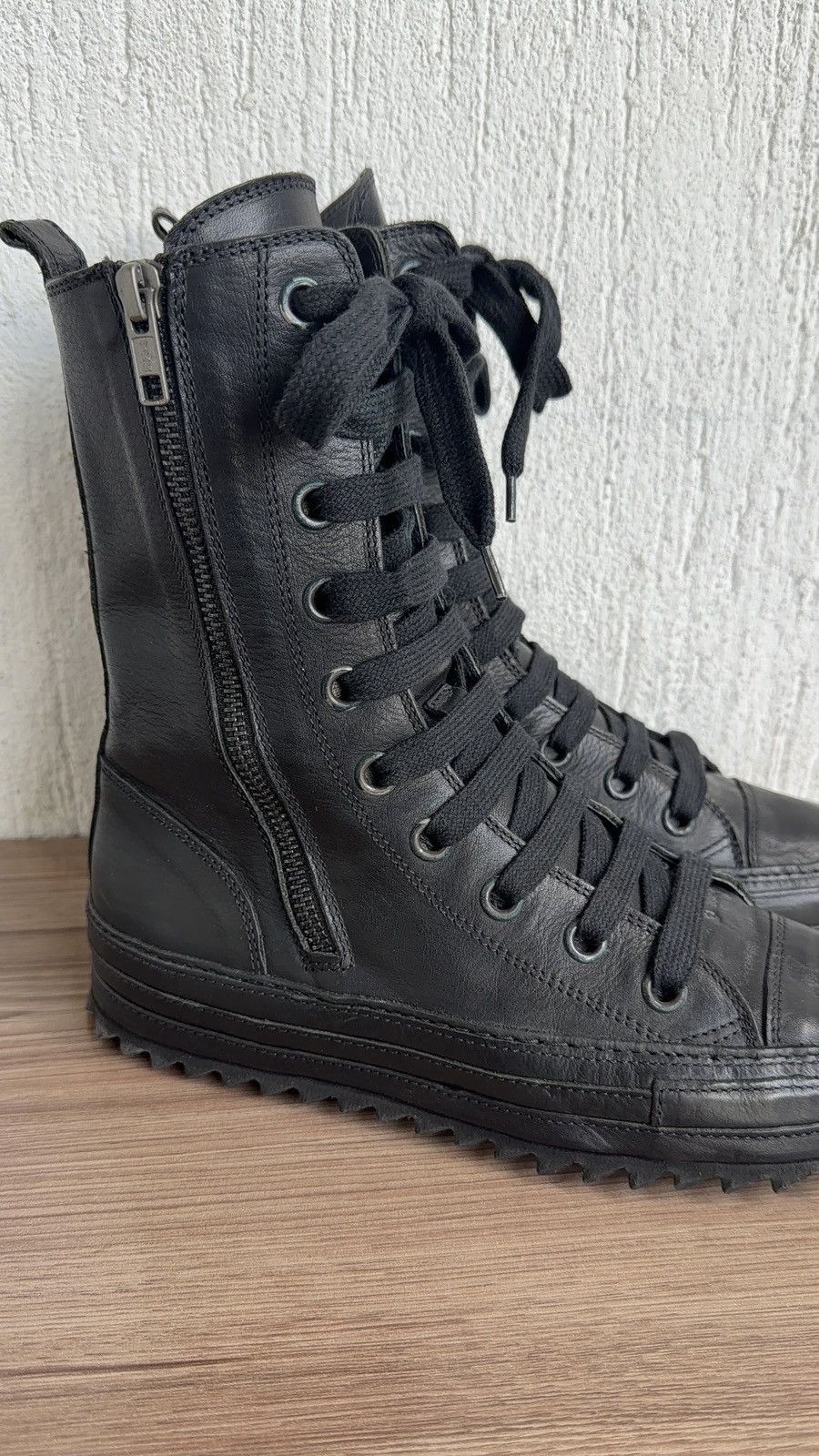Ann Demeulemeester serrated sole boots Size US 5.5 / IT 35.5 - 7 Thumbnail