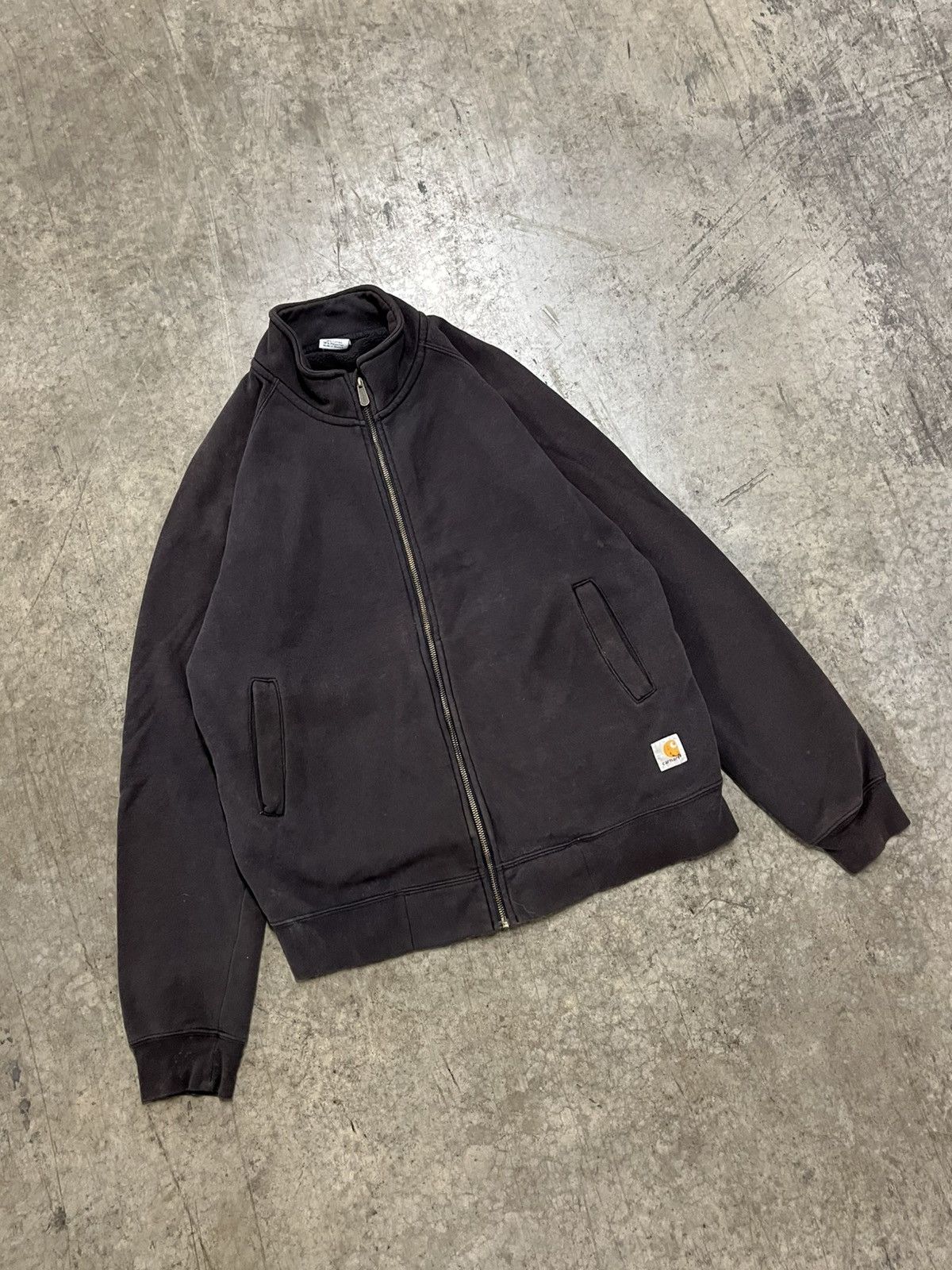 Carhartt × Vintage Carhartt zip up sweatshirt vintage streetwear hype rare Size US L / EU 52-54 / 3 - 3 Thumbnail