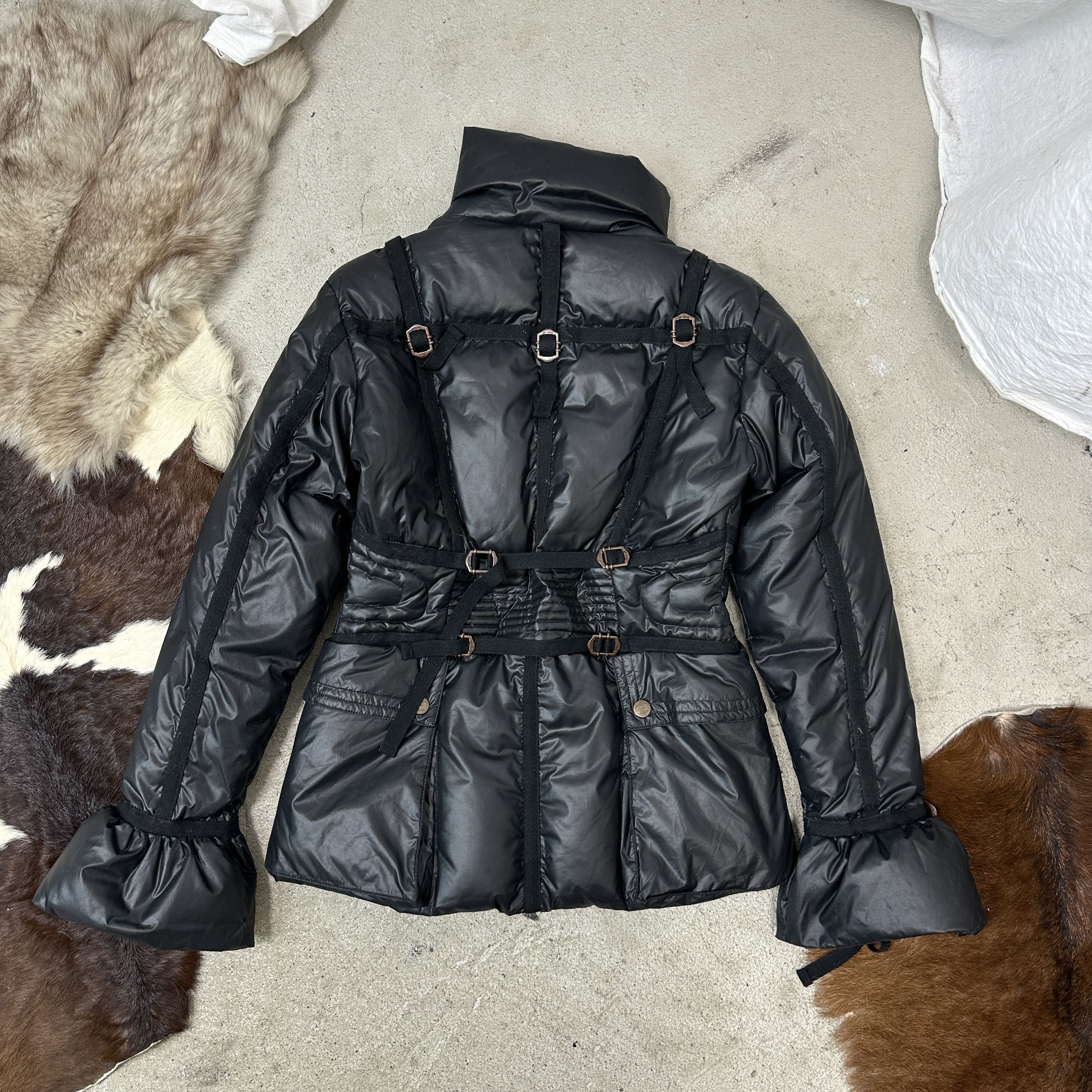 Roberto Cavalli Vintage Puffer Bondage Roberto Cavalli Jacket 00s Size S / US 4 / IT 40 - 11 Thumbnail