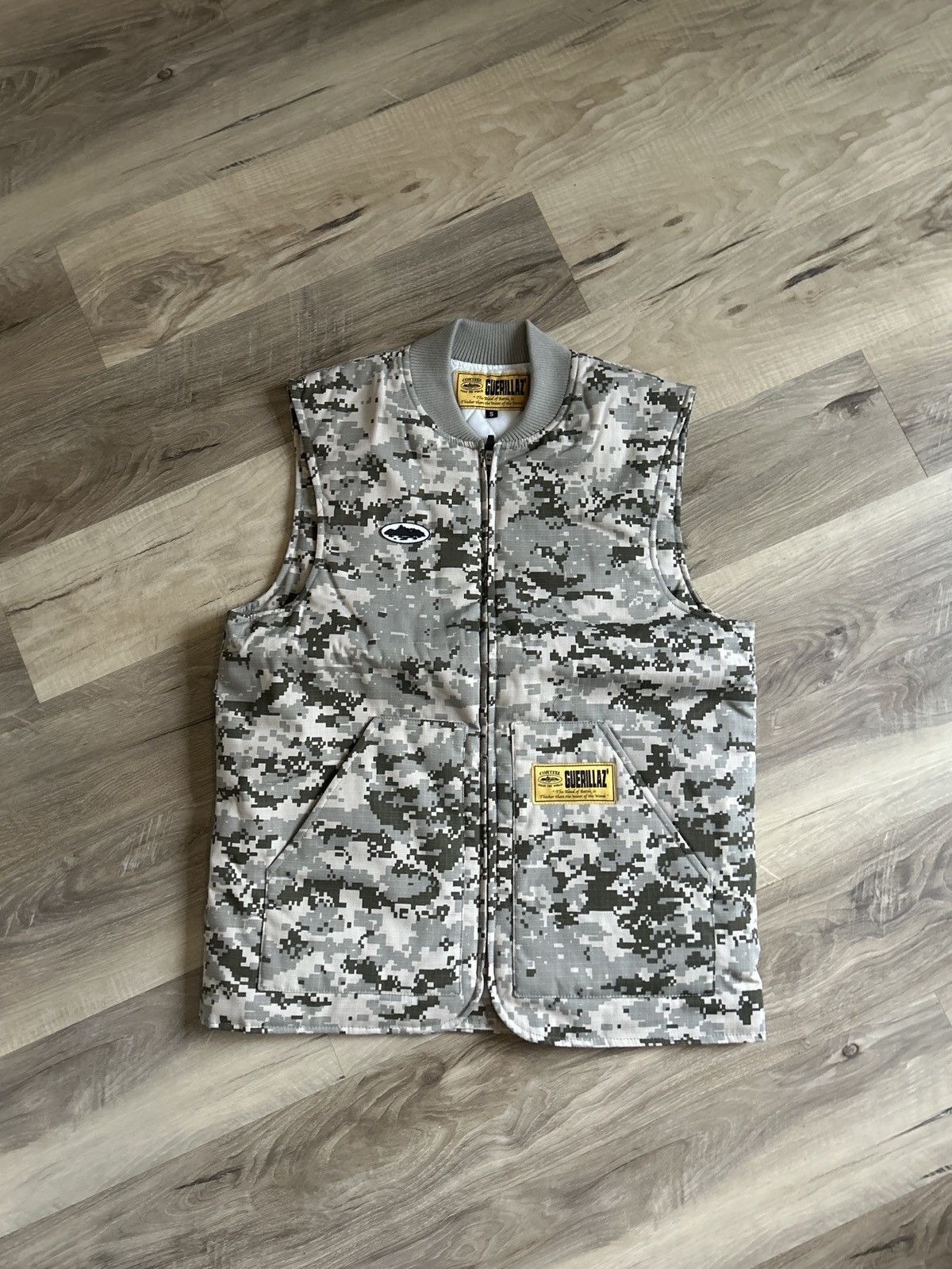 Corteiz Corteiz Camouflage Gilet Vest Size US S / EU 44-46 / 1 - 1 Thumbnail