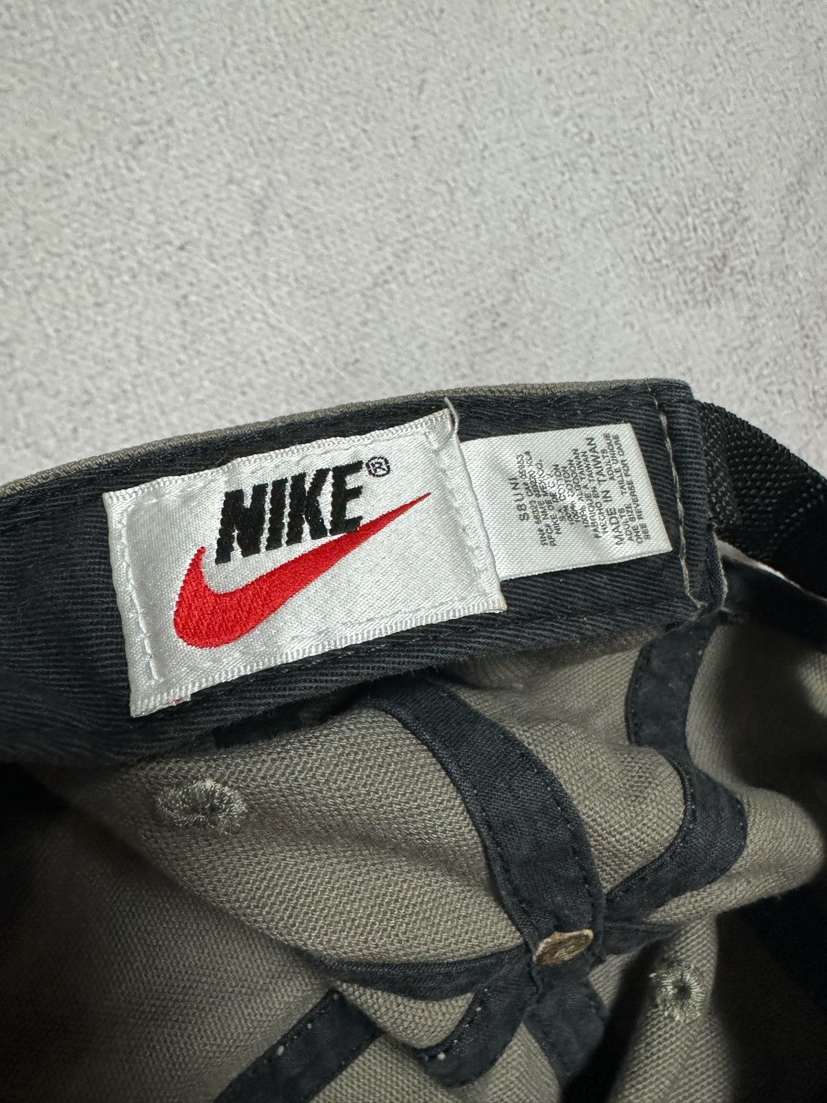 Nike × Vintage Vintage Nike Cap Swoosh Y2K 90s Size ONE SIZE - 6 Thumbnail