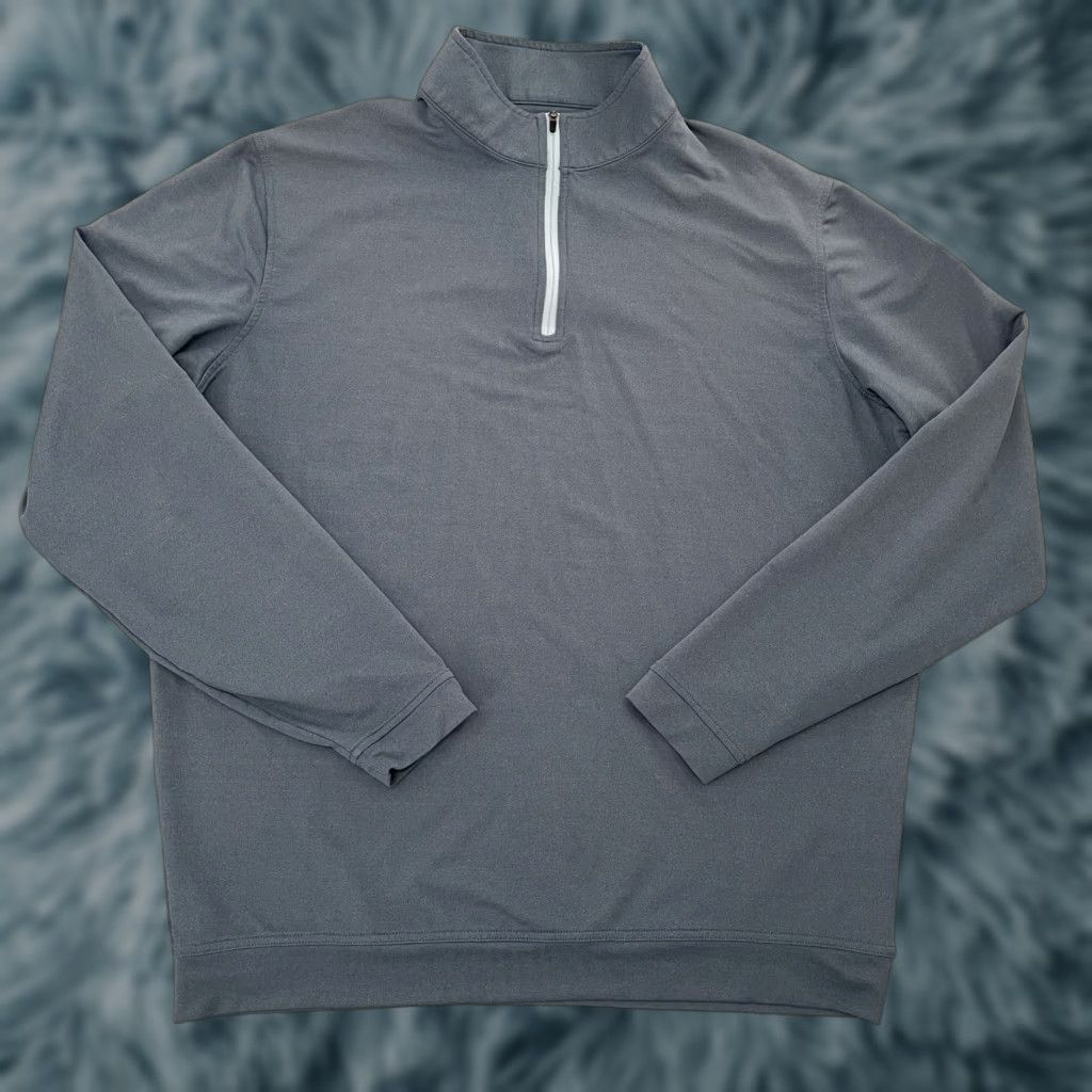 Peter Millar Peter Millar Sweater Men XL Blue 1/4 Zip Inverness Golf Pullover Mens Size US XL / EU 56 / 4 - 1 Thumbnail