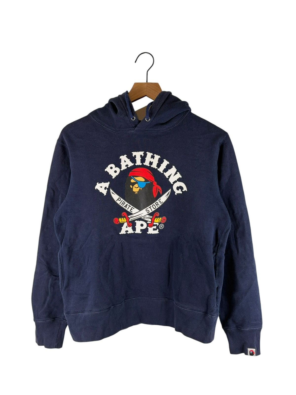 Bape Pirates Collage Logo Print Hoodie