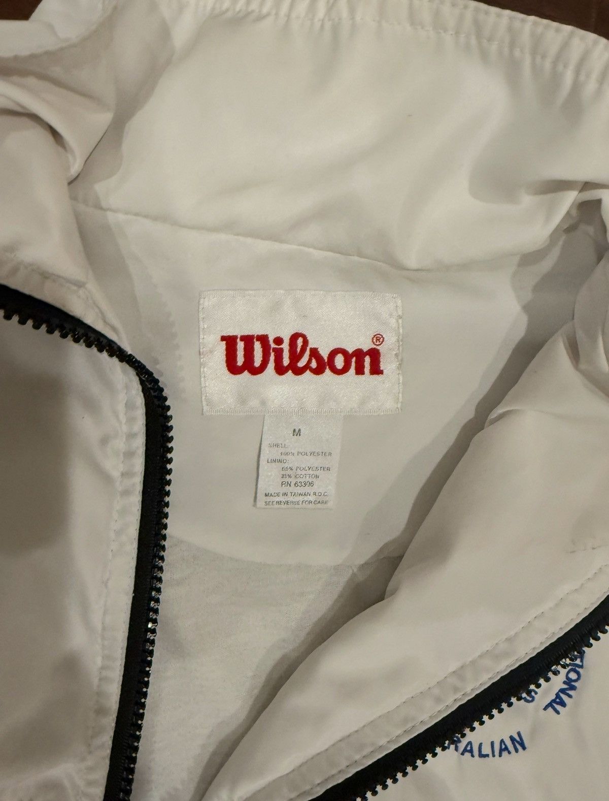 Wilson Wilson tennis jacket Size US M / EU 48-50 / 2 - 3 Thumbnail
