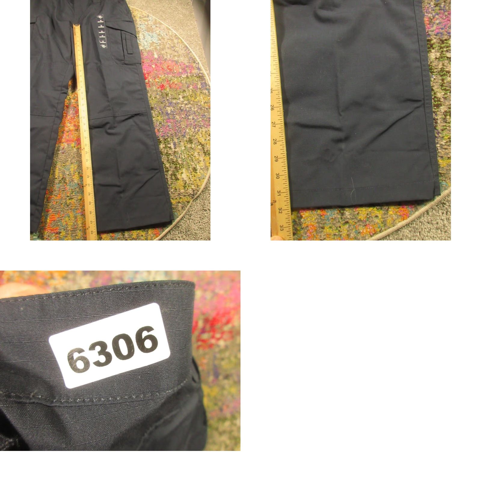 Vintage TRU-SPEC Pant Women 14 EMS 24 7 Series Cargo Workwear Ripstop Blue 36 in Waist Inseam 32 in Mid Rise Straight Pockets Size 36" / US 14 / IT 50 - 8 Thumbnail