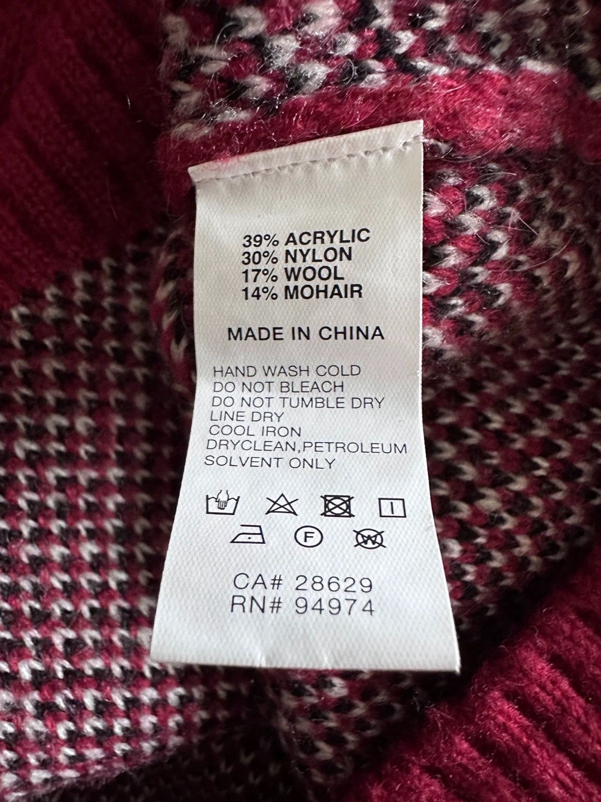 Stussy Stussy Heavy Brushed Mohair Knitwear Size US M / EU 48-50 / 2 - 6 Thumbnail