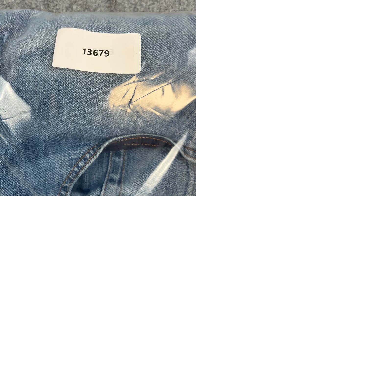7 For All Mankind 7 For All Mankind Slimmy Jeans Slim Tapered 33 32 Light Blue Denim Stretch Jeans Mens Size US 33 - 9 Thumbnail